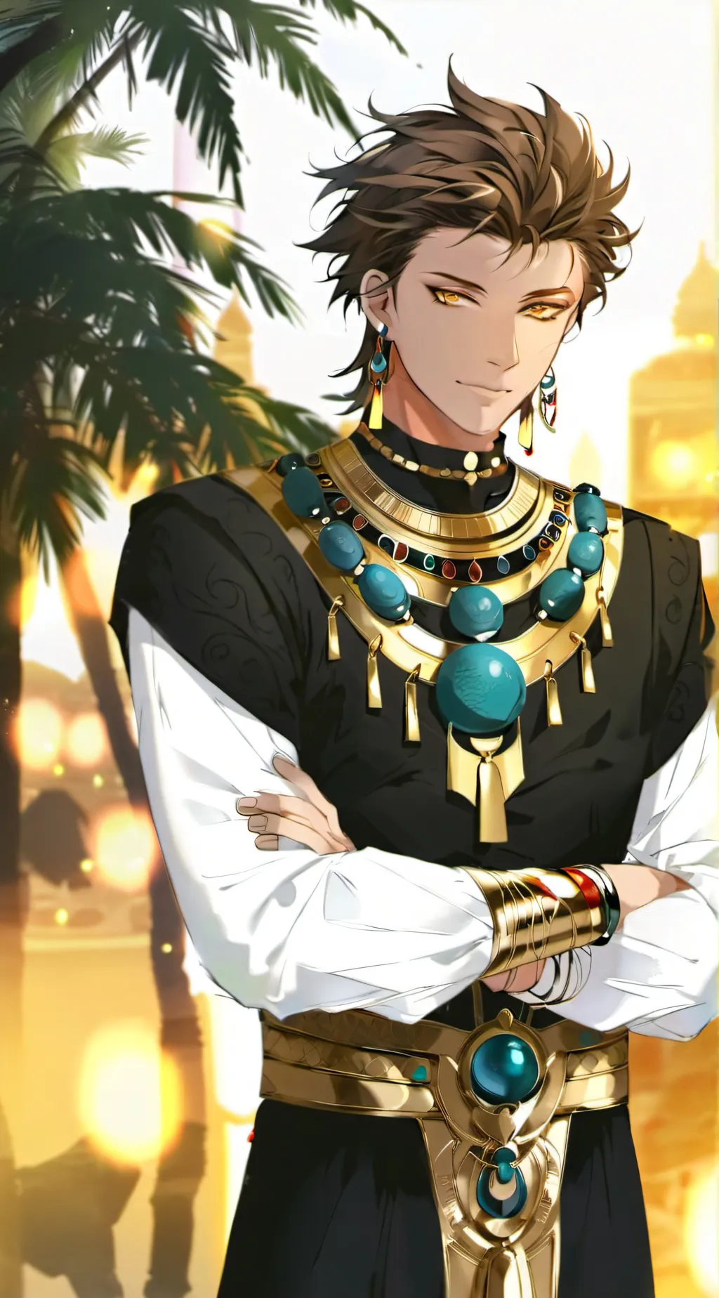 ai character: Aharon background