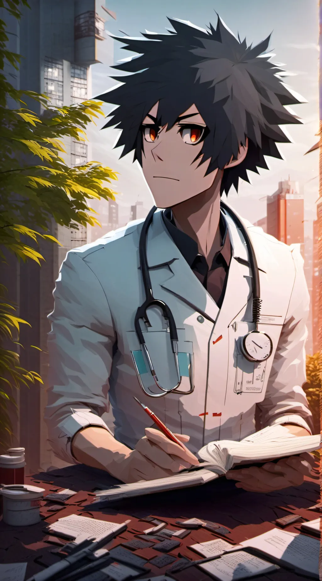 ai character: Doktor background