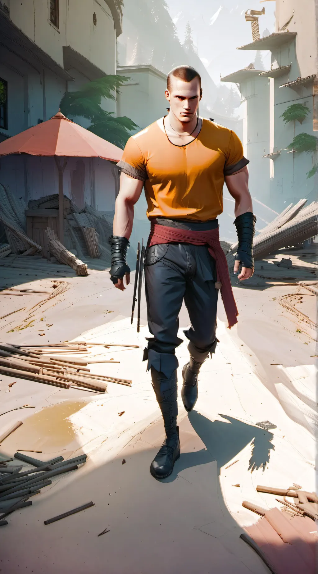 ai character: Jake background