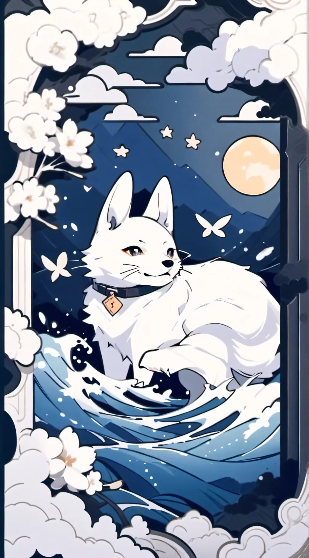 ai character: Therian🐺 background
