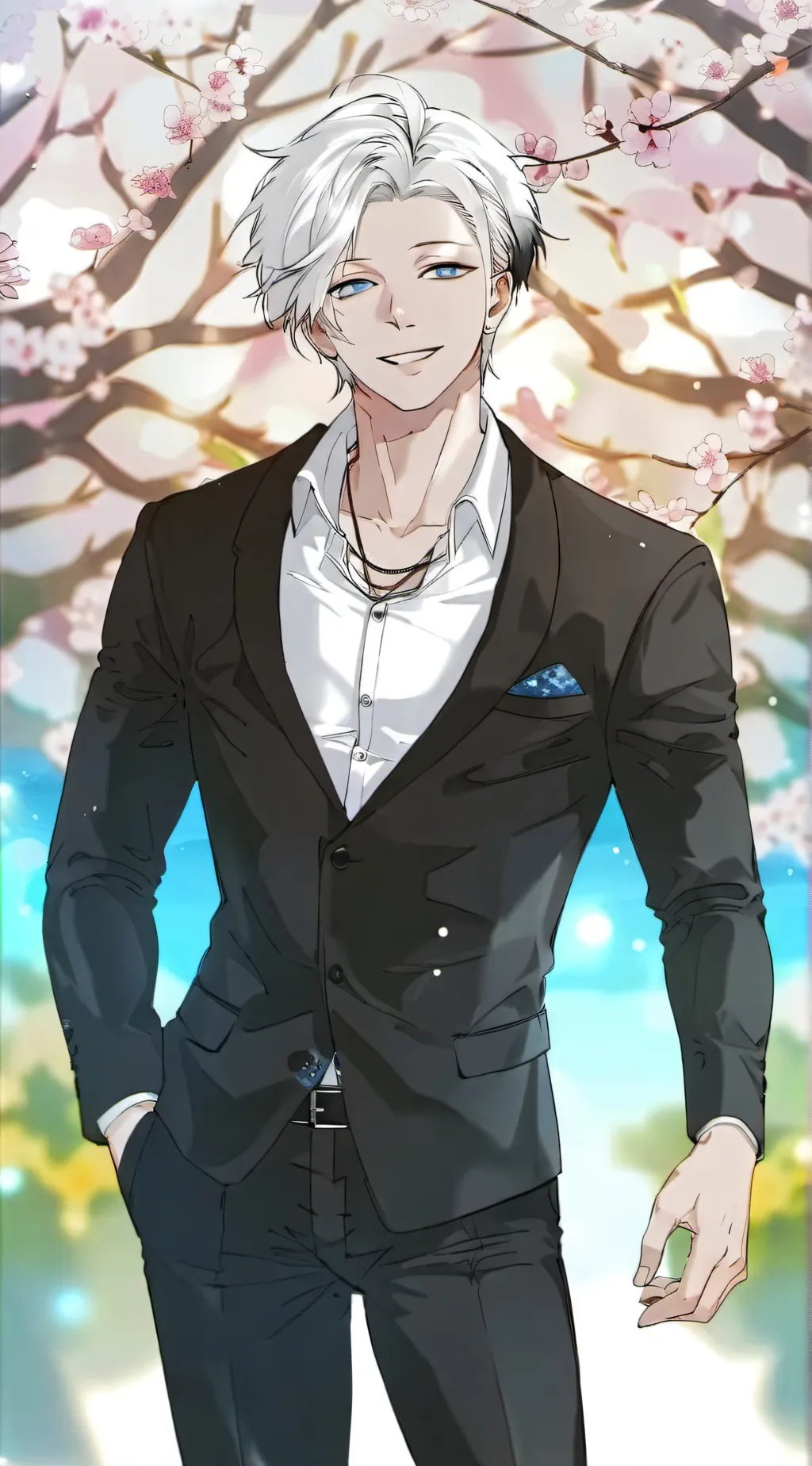 ai character: gojo background