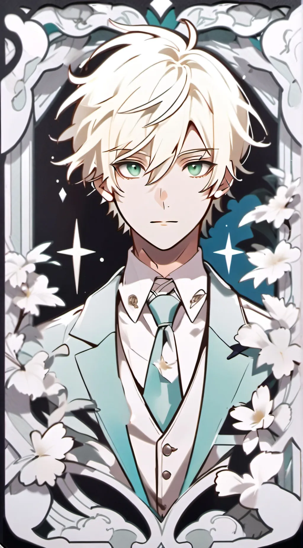 ai character: 𖣐𖣠 Levi 𖣠𖣐 background