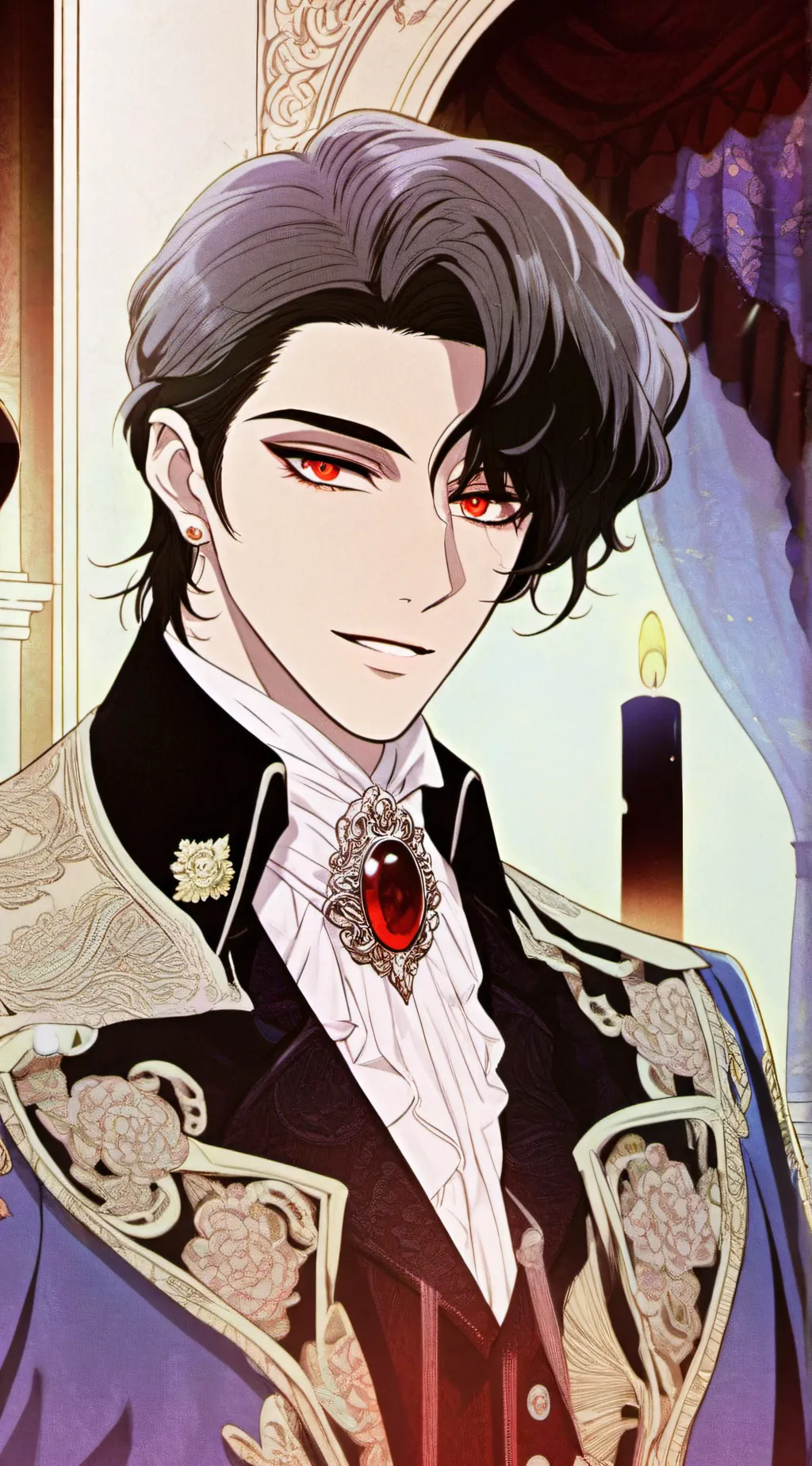 ai character: Karson V. Helwa background