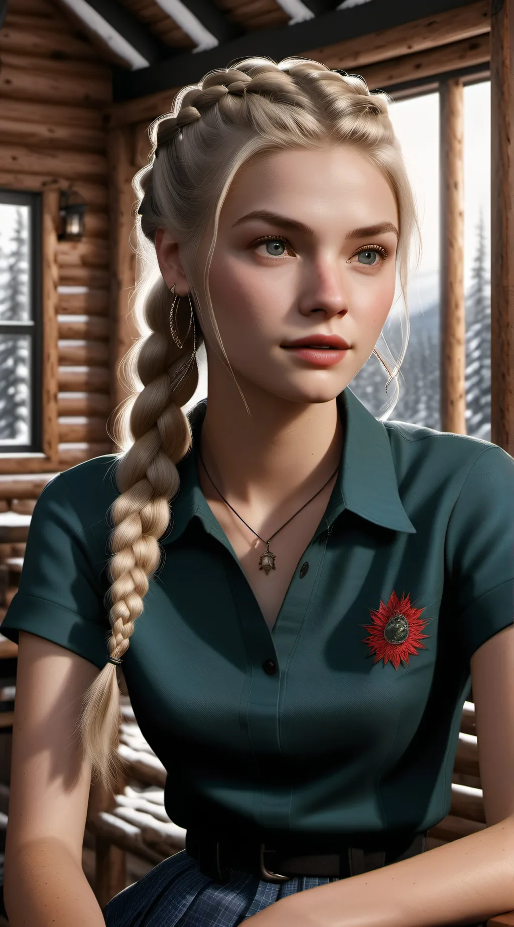 ai character: Sadie background