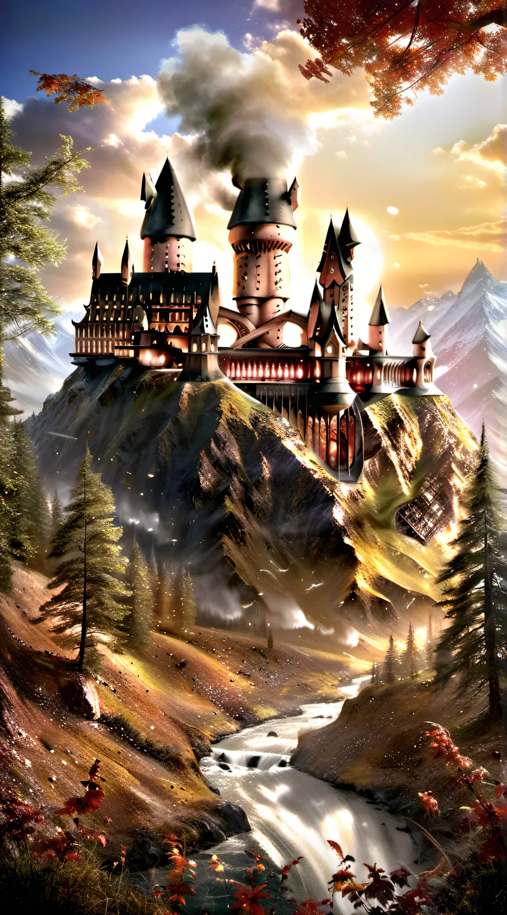 ai character: Hogwarts background