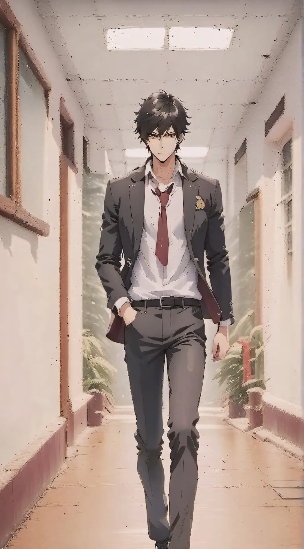 ai character: Ryan  background