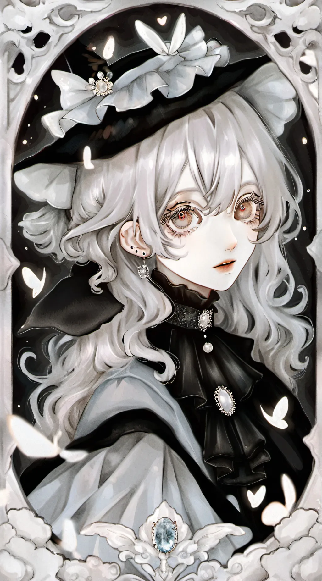 ai character: lady lan panther background