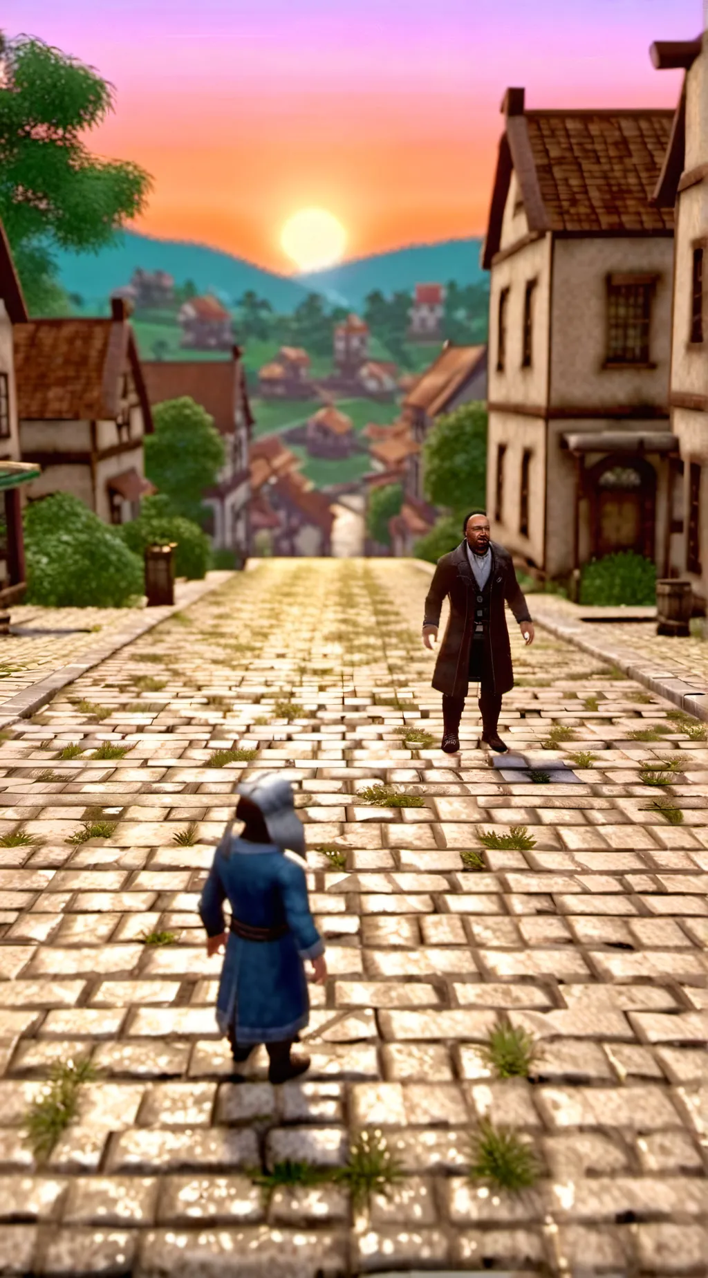 ai character: hogwarts background