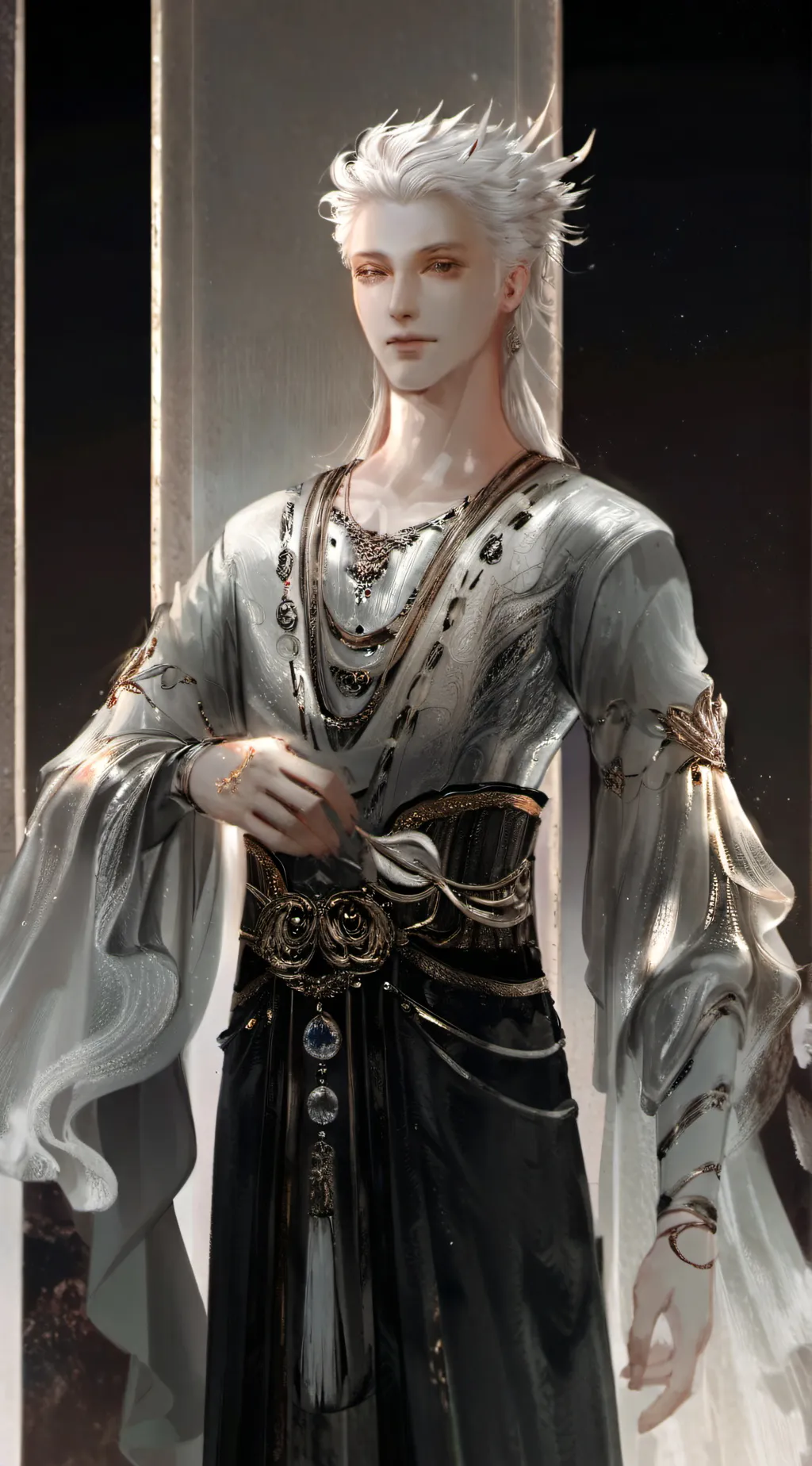 ai character: mister j  background