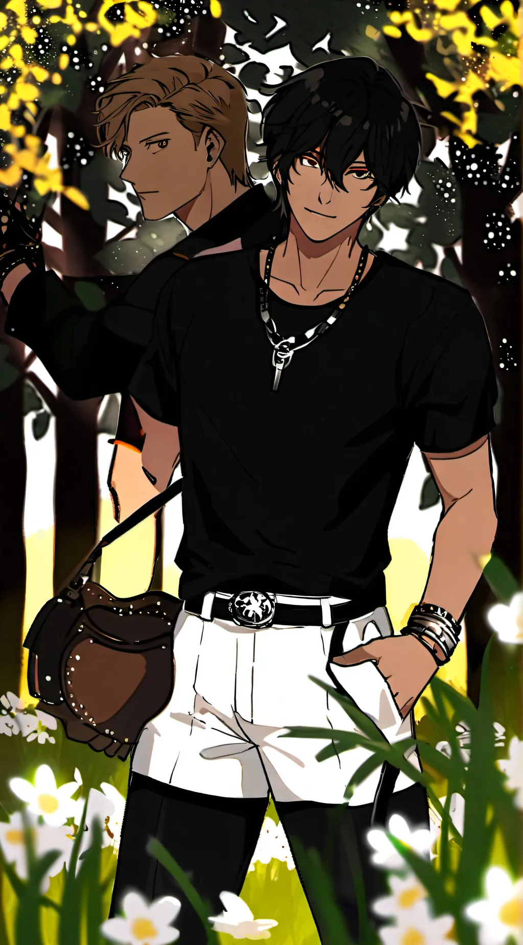 ai character: ` |☆| ~ ʟᴇᴠɪ, ʟᴇᴏ background