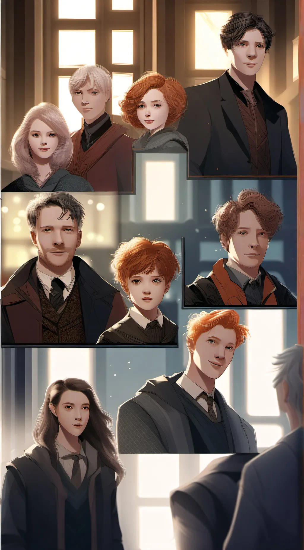 ai character: The Weasleys background