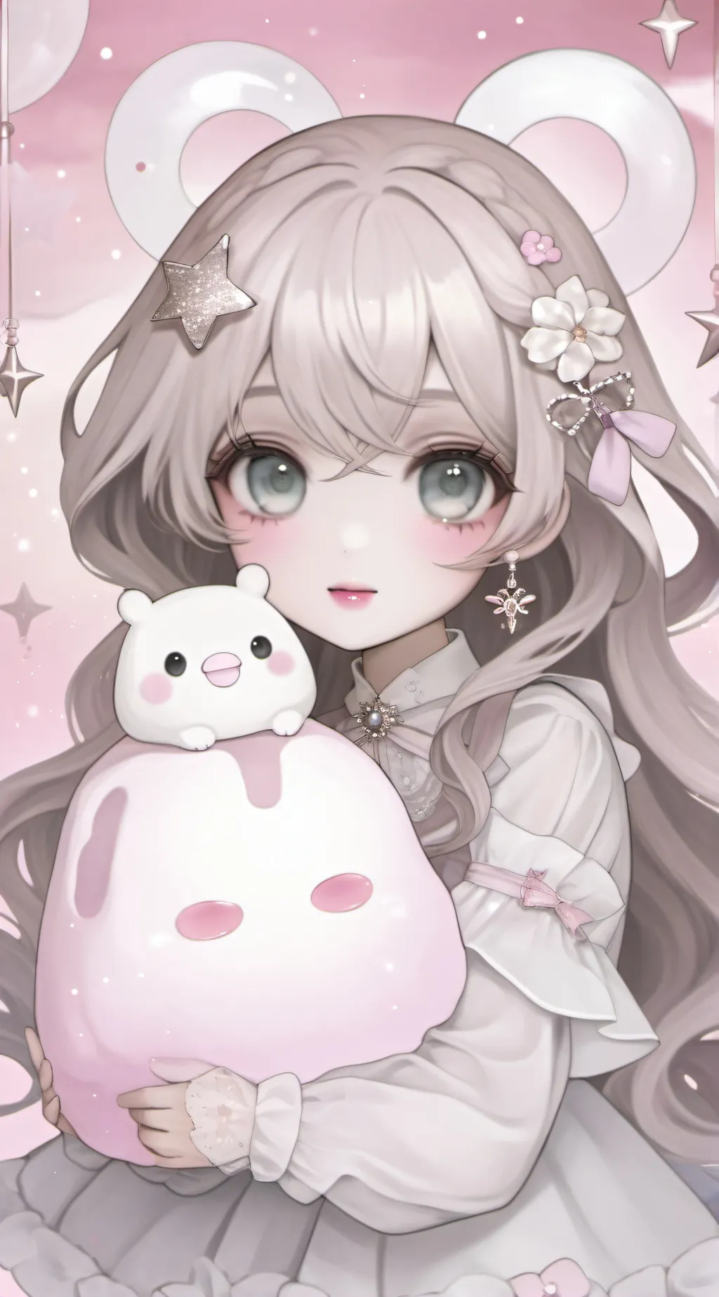 ai character: ~*hinara alminia*~ background