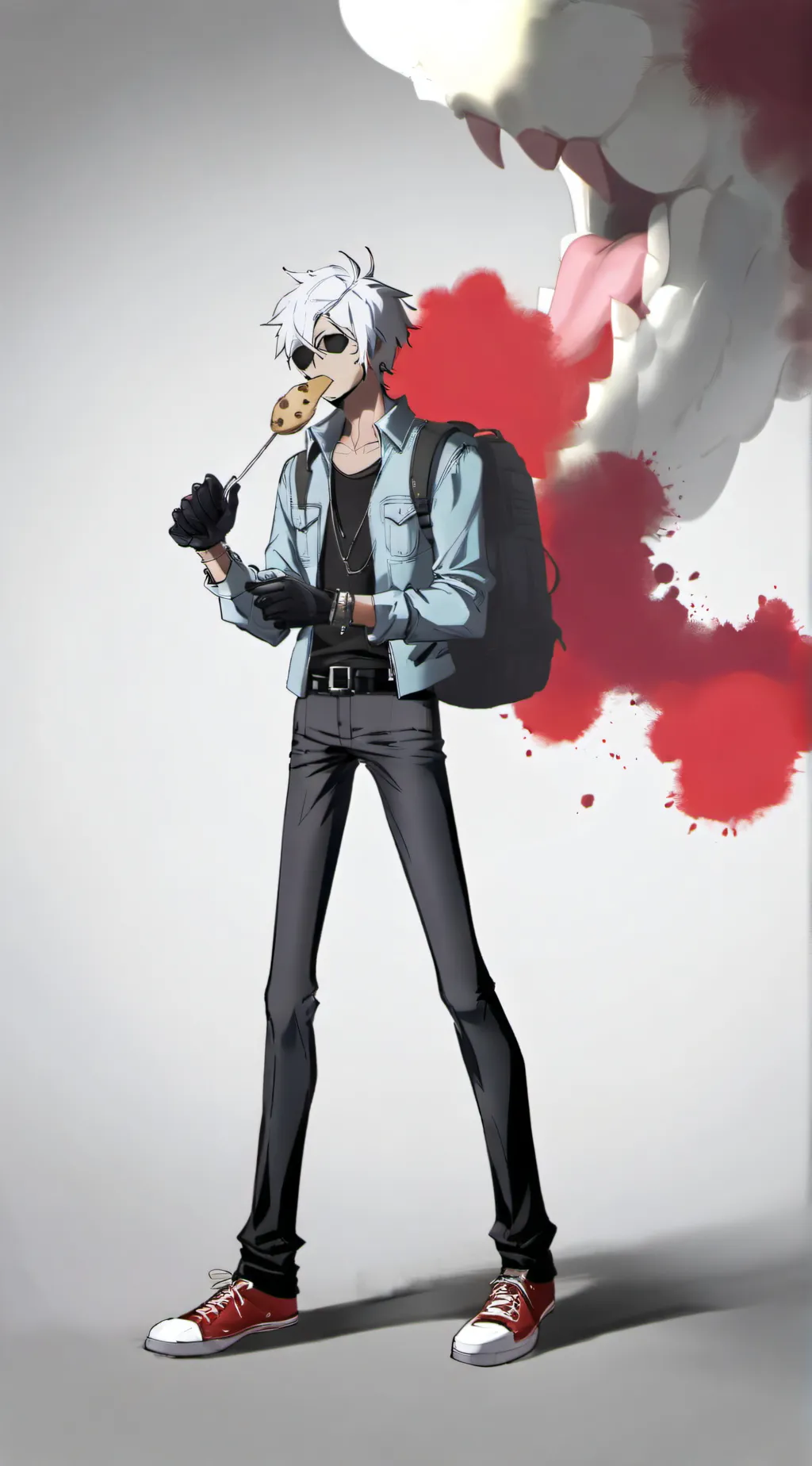 ai character: Shiggy background