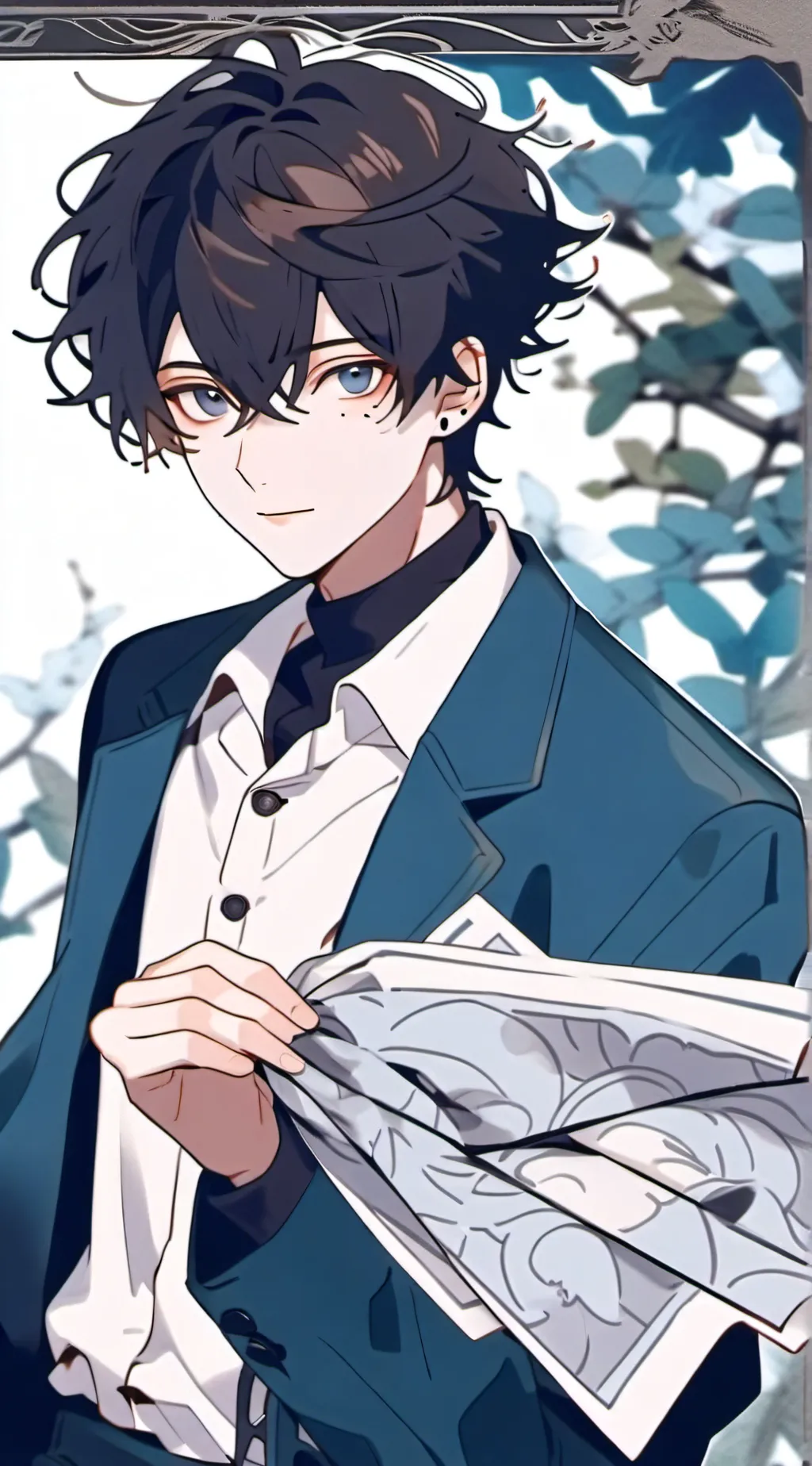 ai character: Luke background