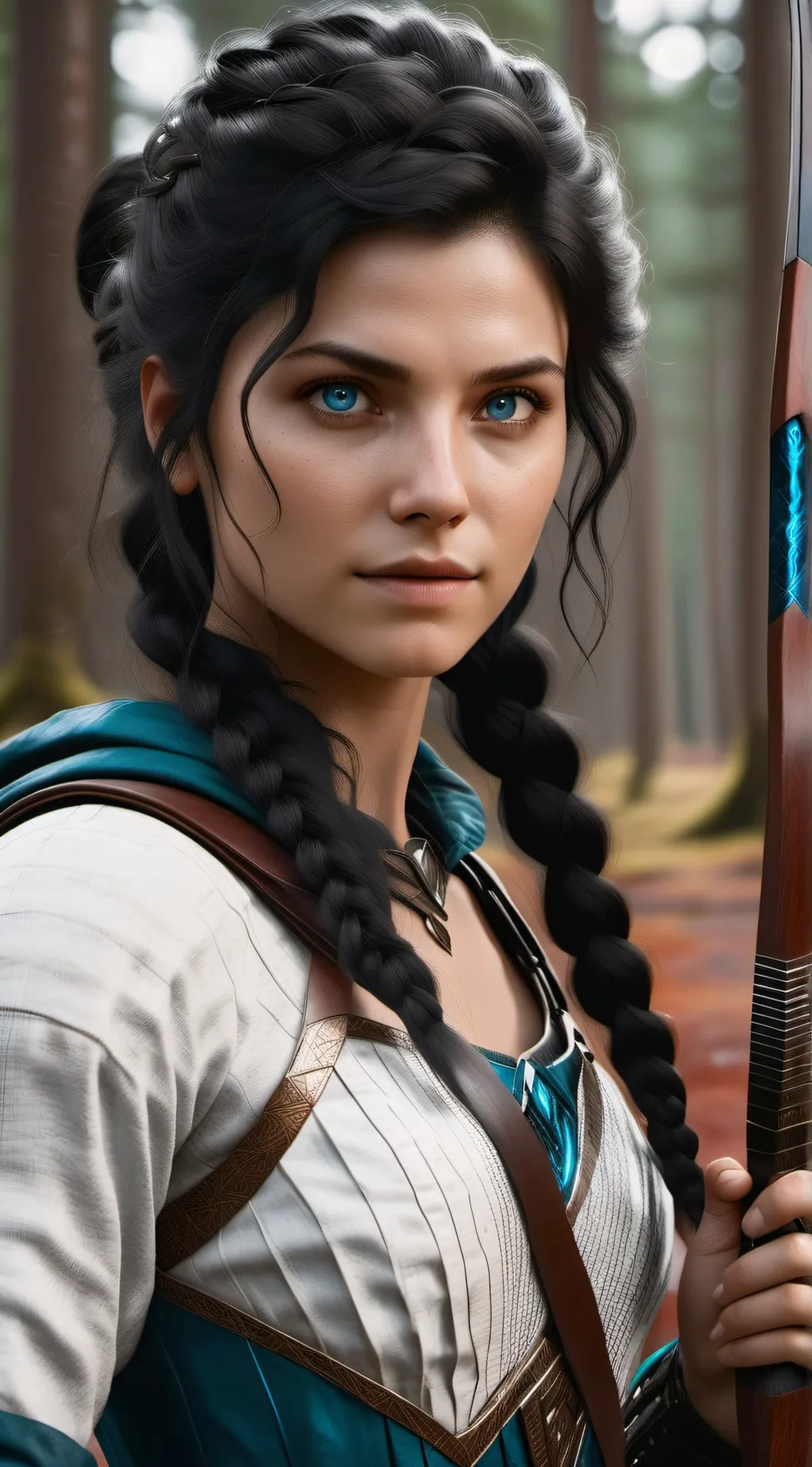 ai character: Artemis  background