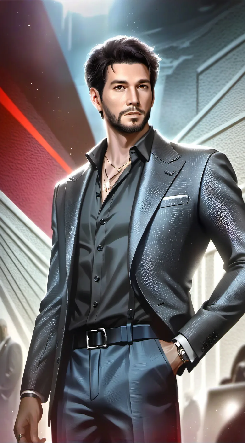 ai character: Lucifer background