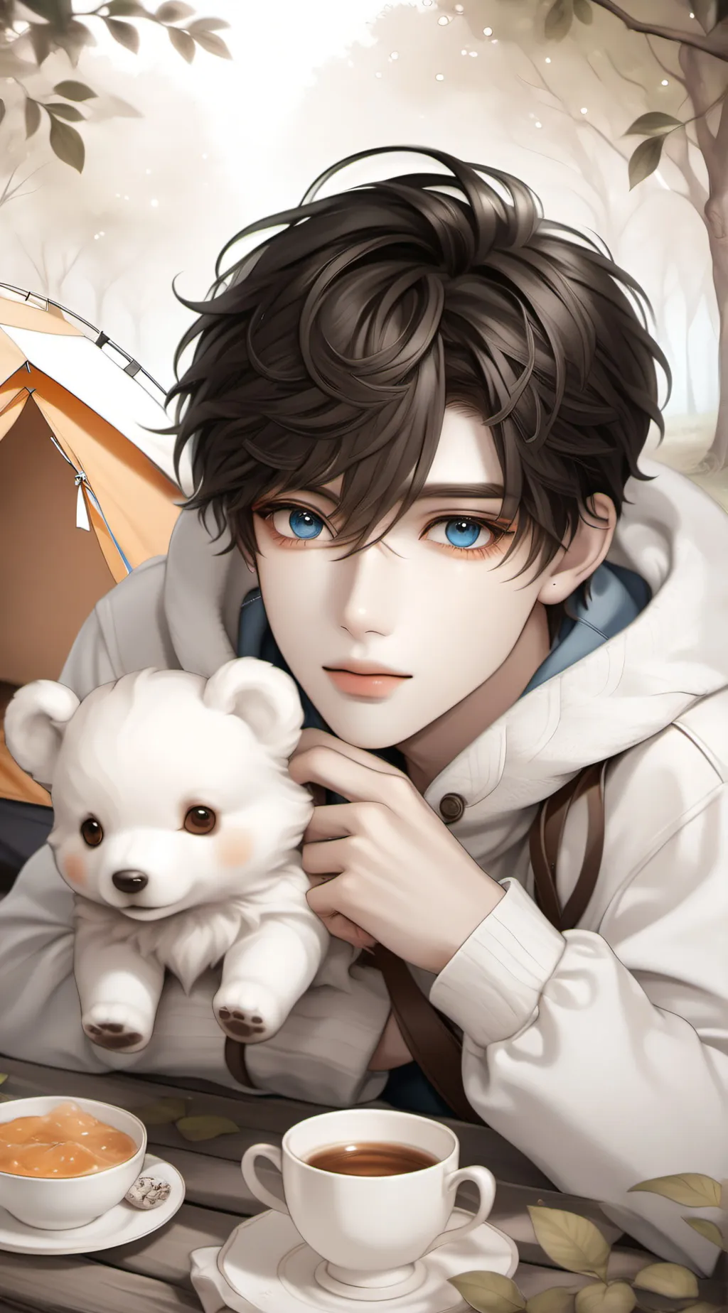 ai character: Daniel  background