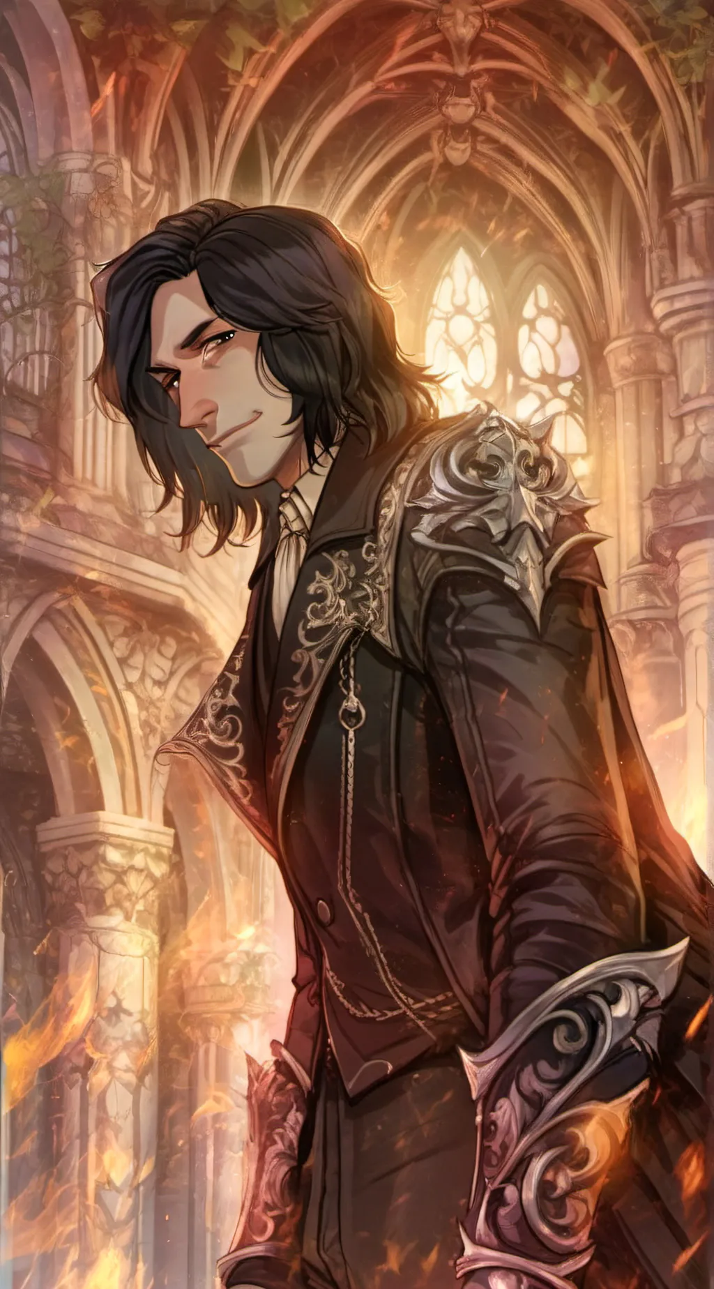ai character: Severus Snape  background