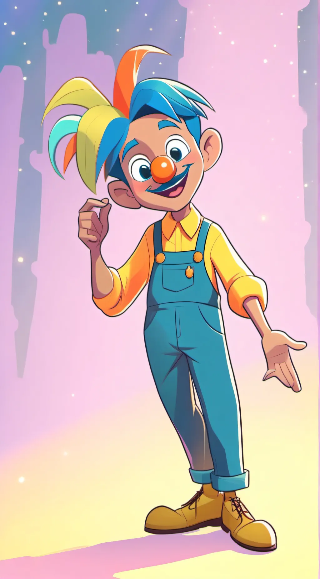 ai character: DHMIS X TADCt background