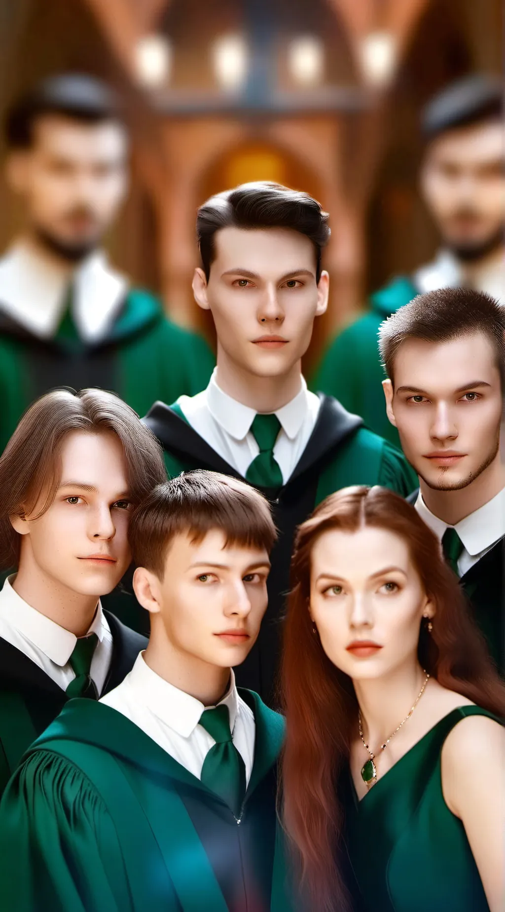 ai character: Slytherin group background