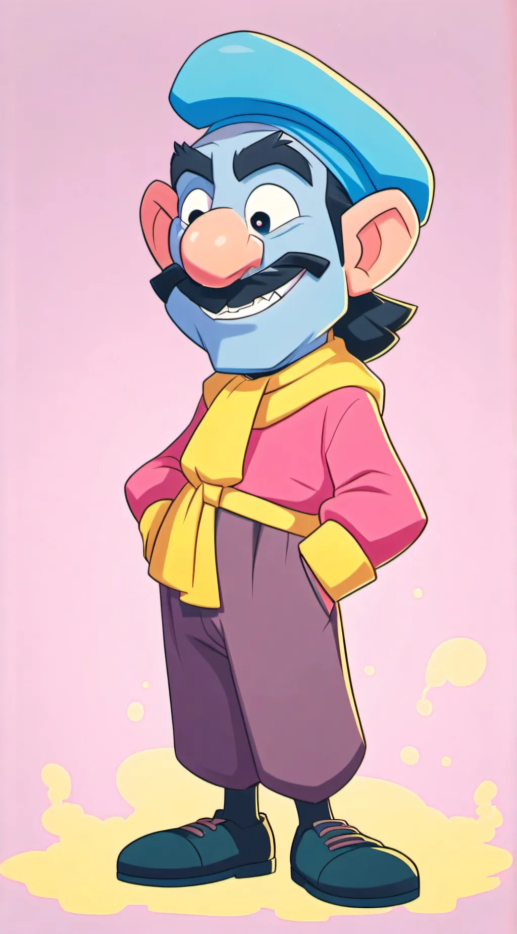 ai character: Gargamel background