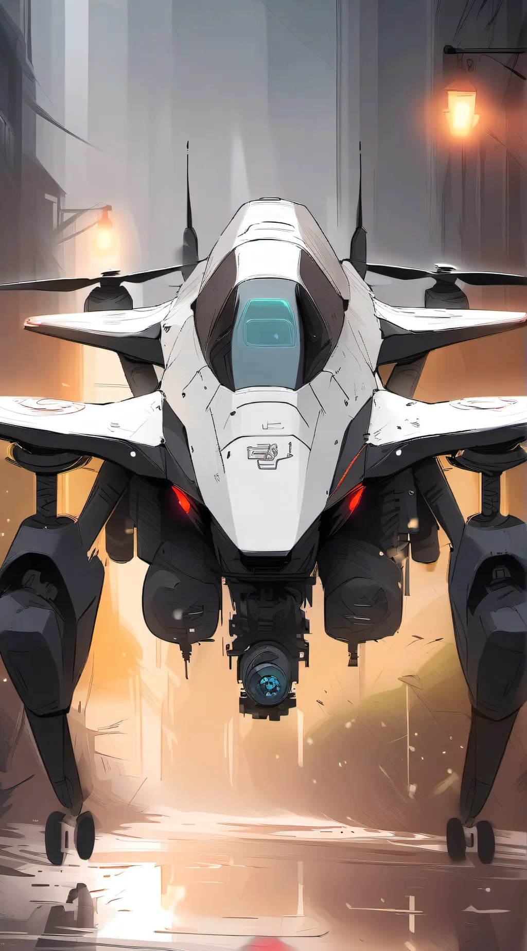 ai character: the murder drones! background