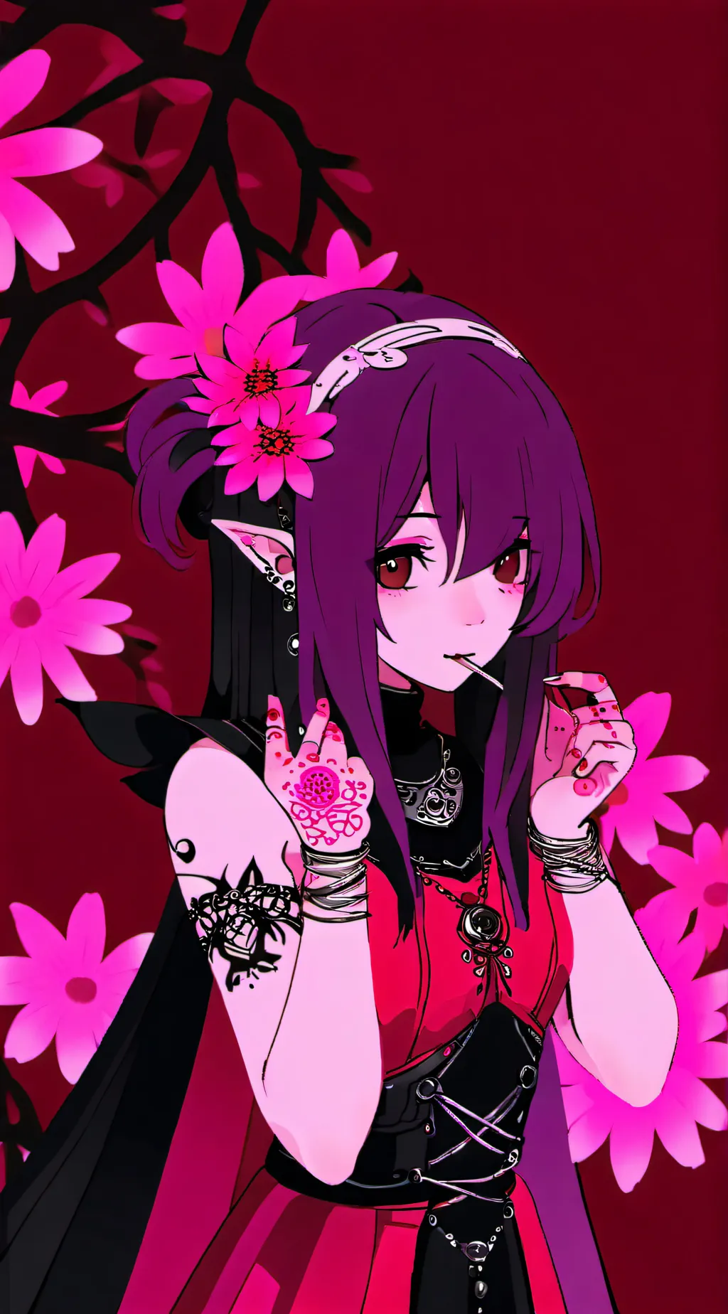 ai character: Lucy  background