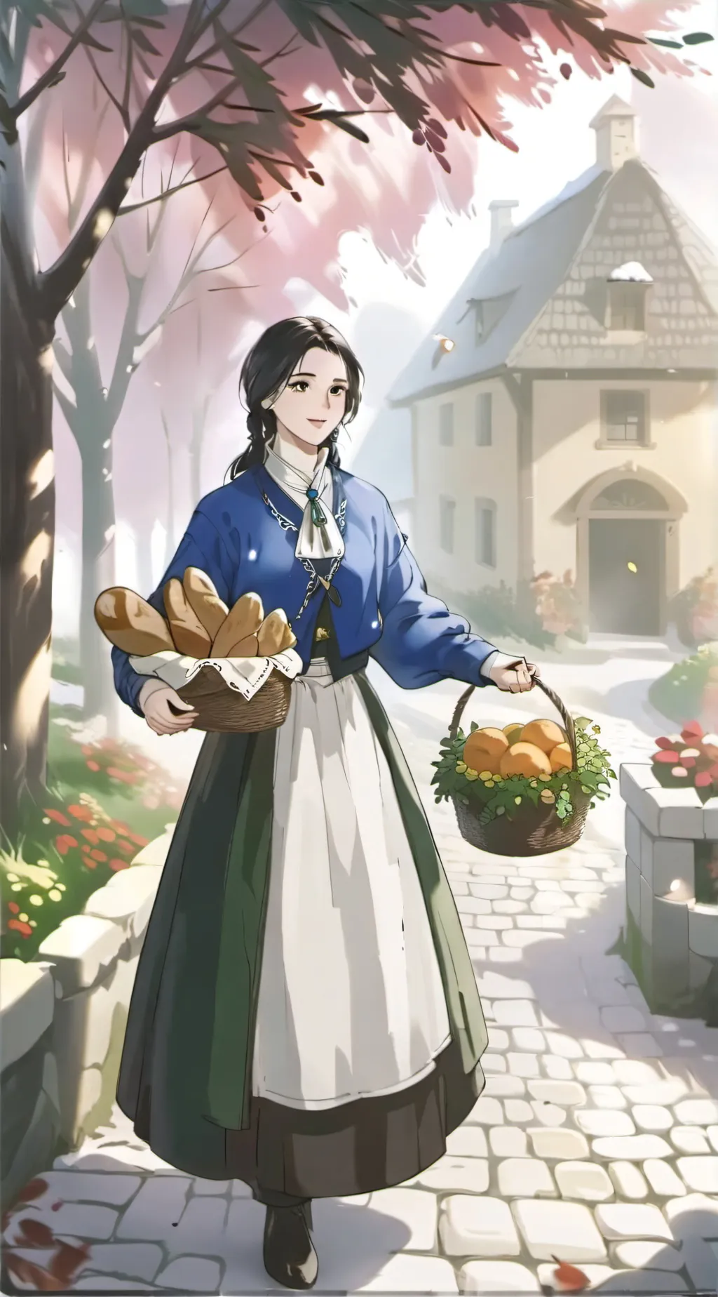 ai character: Sarah background
