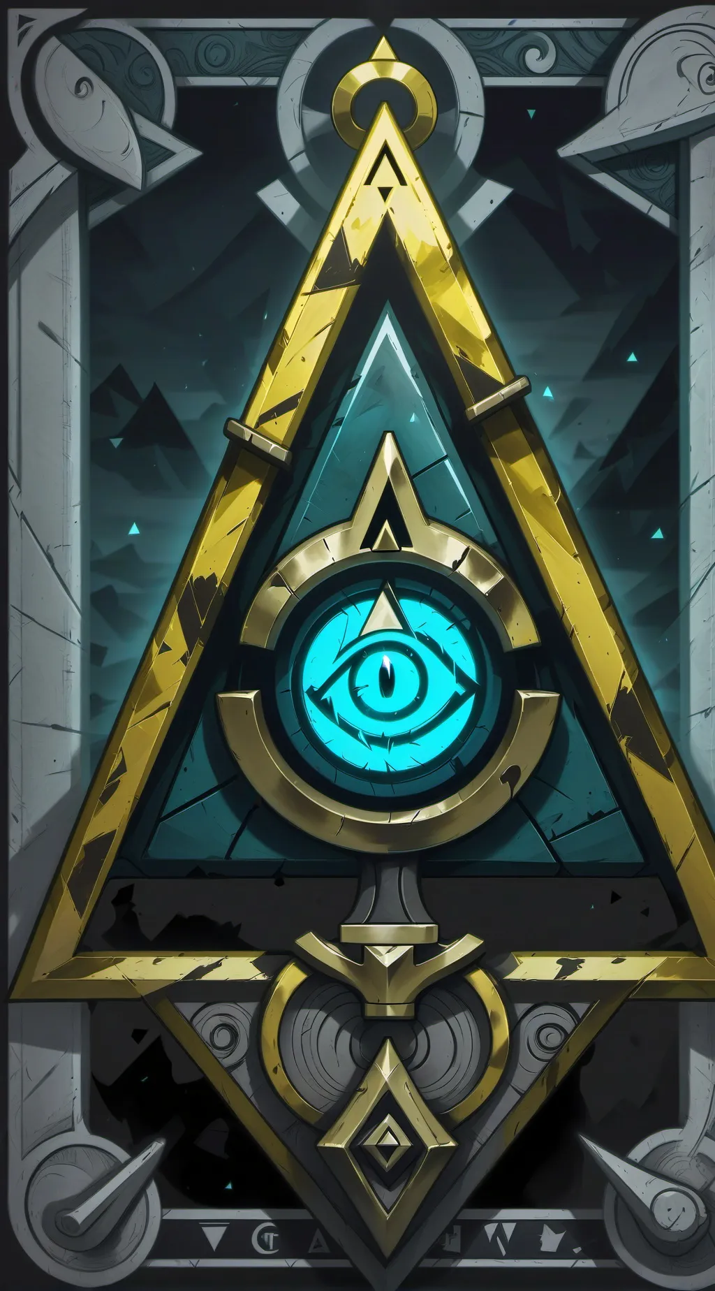 ai character: bill cipher background