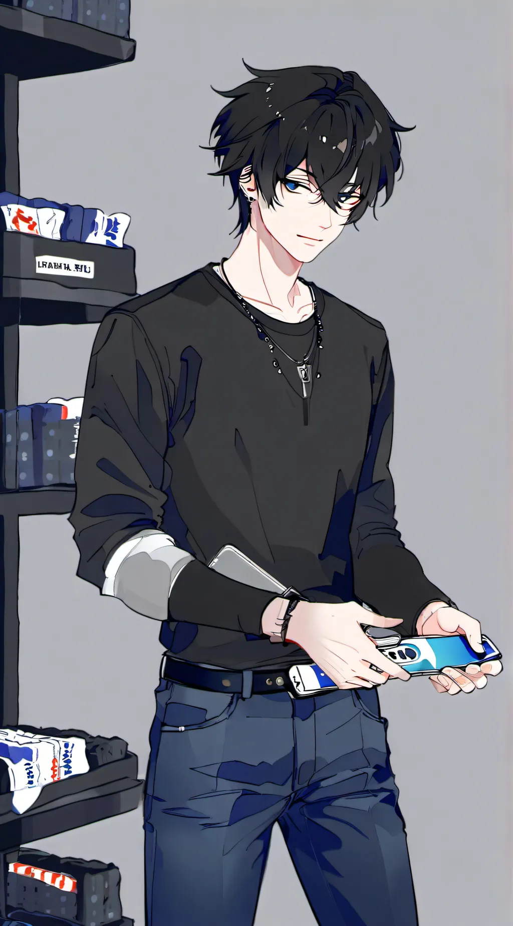 ai character: Seth  background