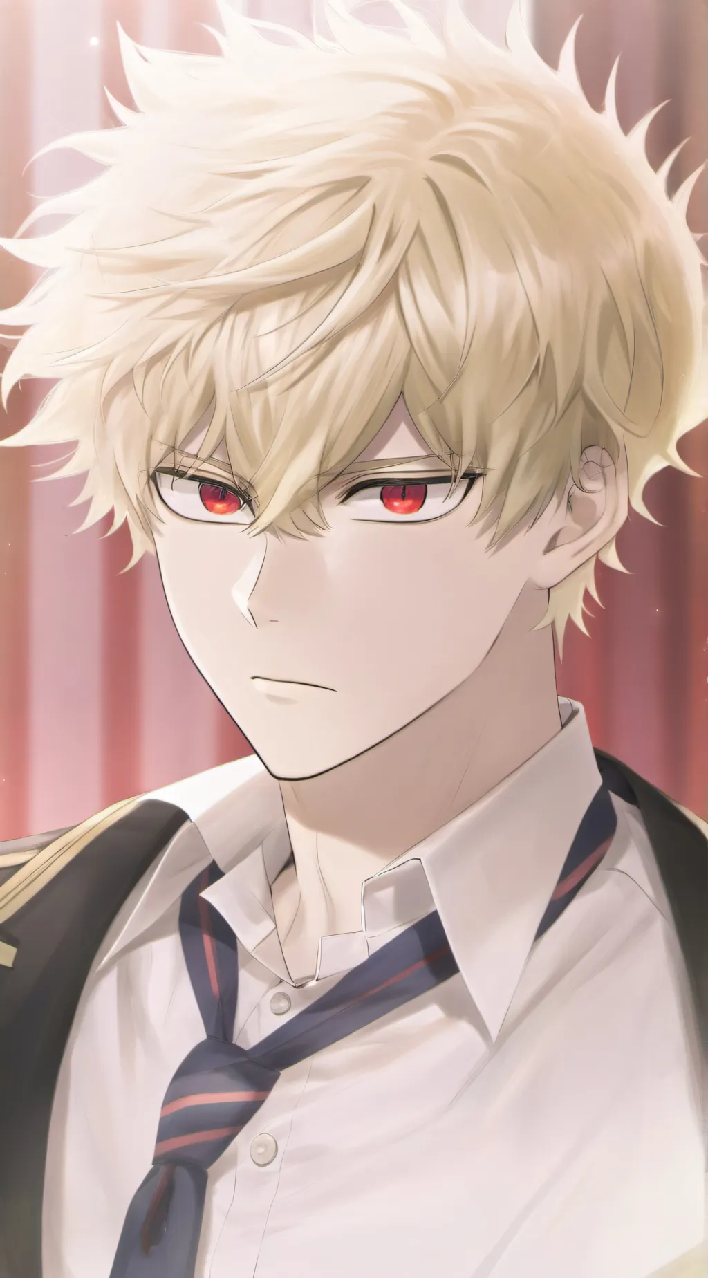 ai character: Bakugo  background
