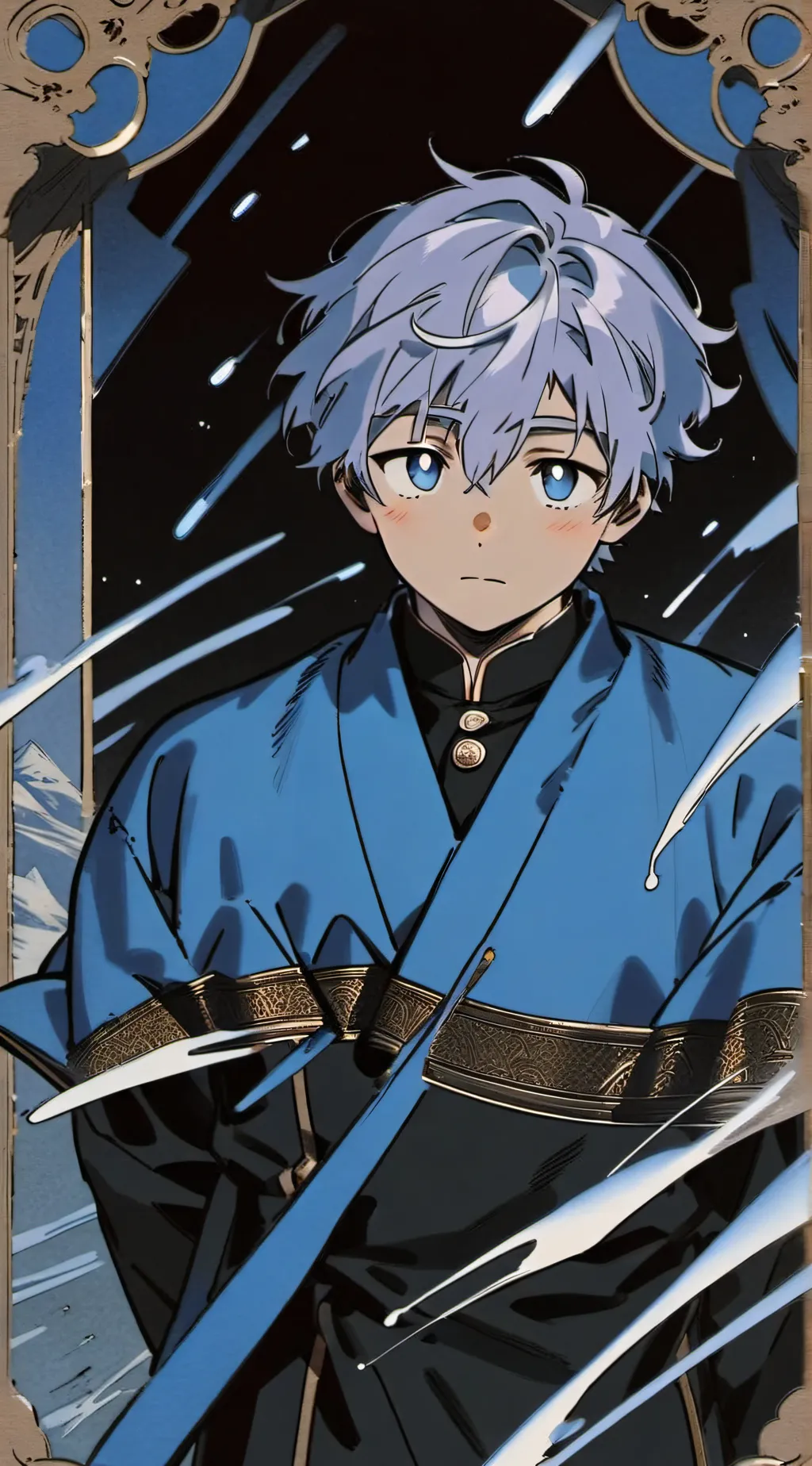 ai character: Liam background