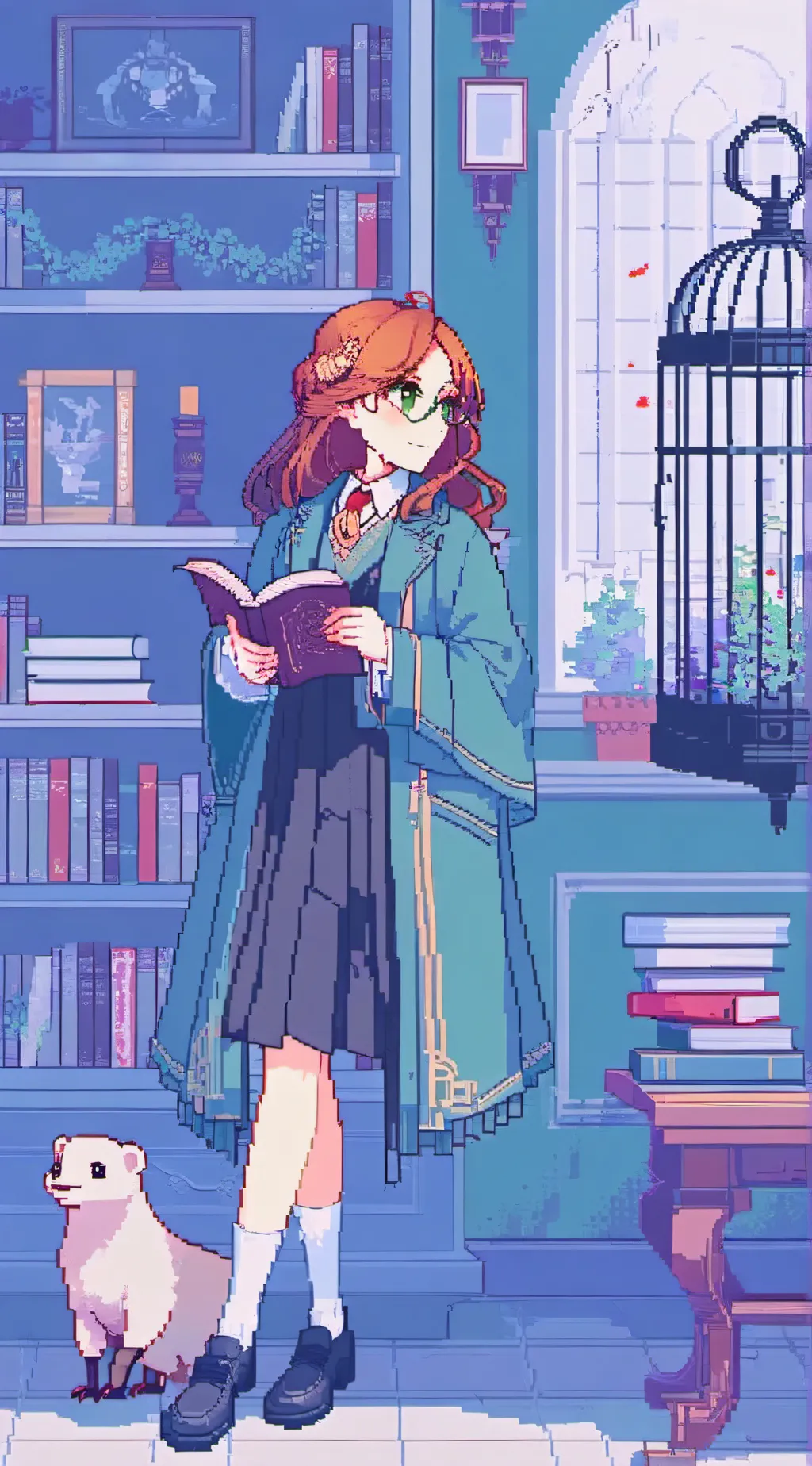 ai character: 🦁Lily Potter/u🦁 background