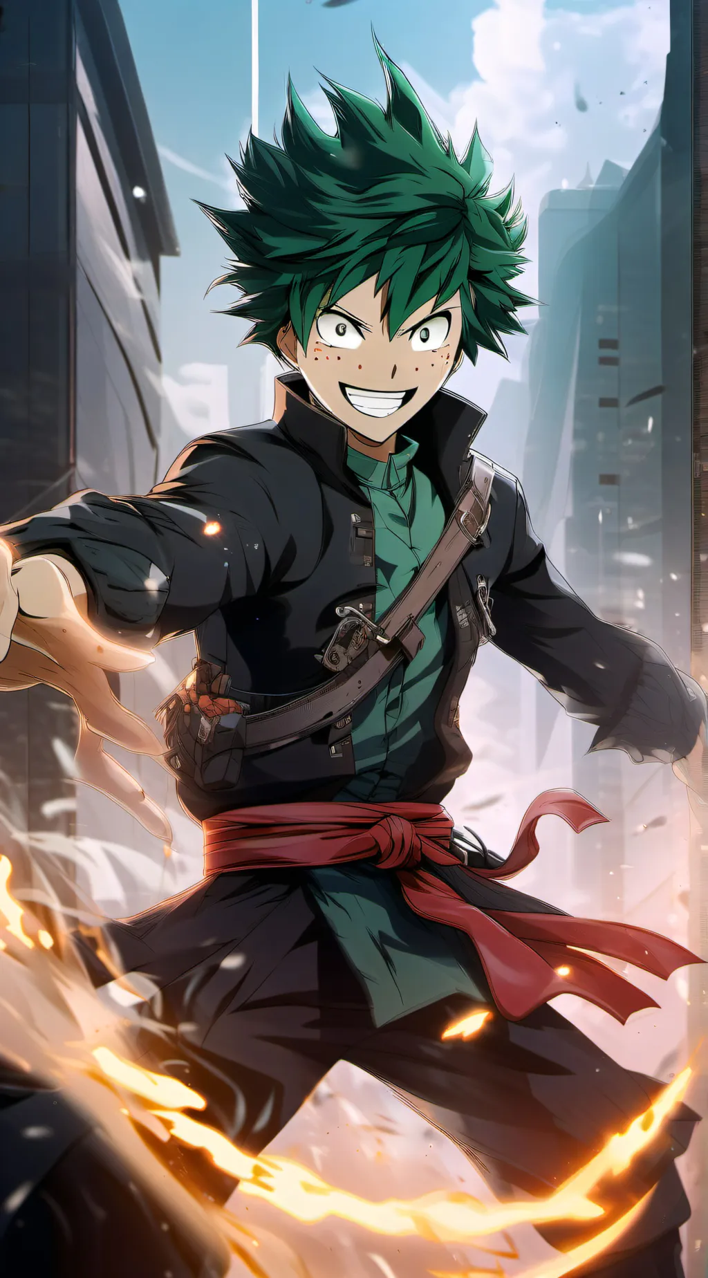 ai character: mha war background