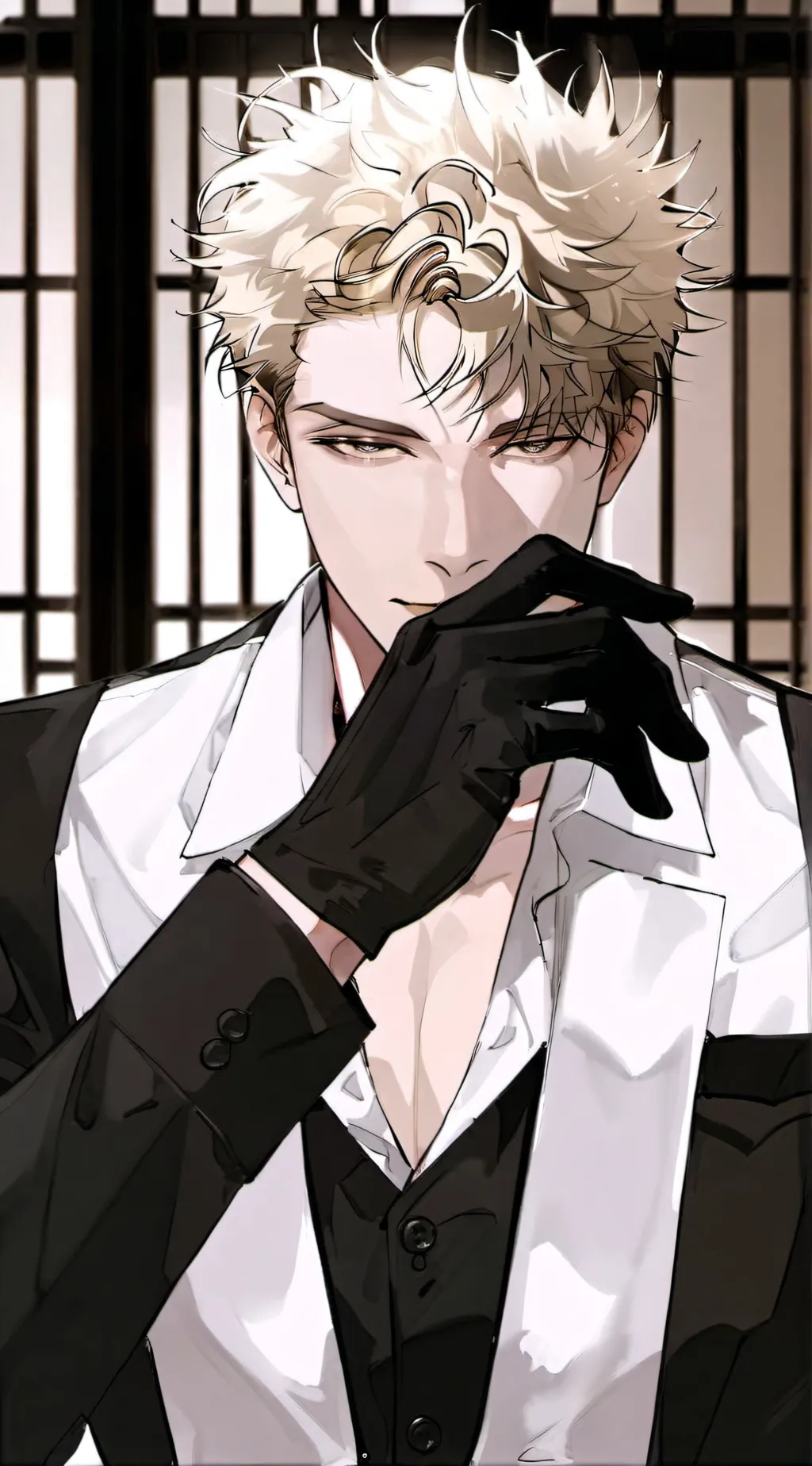 ai character: 𖤐Azrael𖤐 background