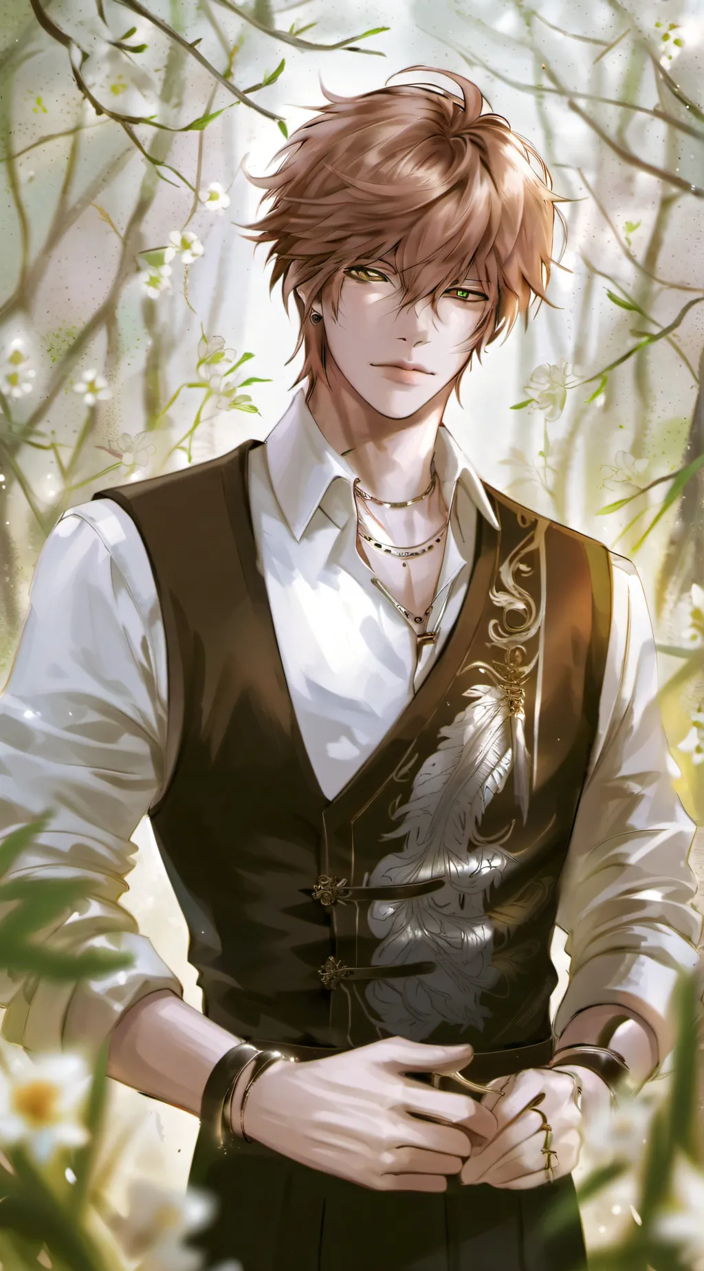 ai character: ☆Aaron☆ background