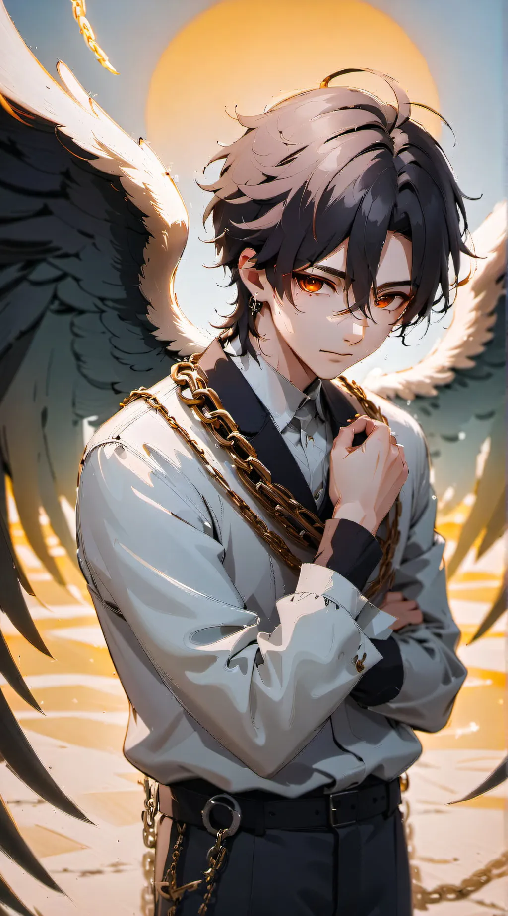 ai character: Asher background