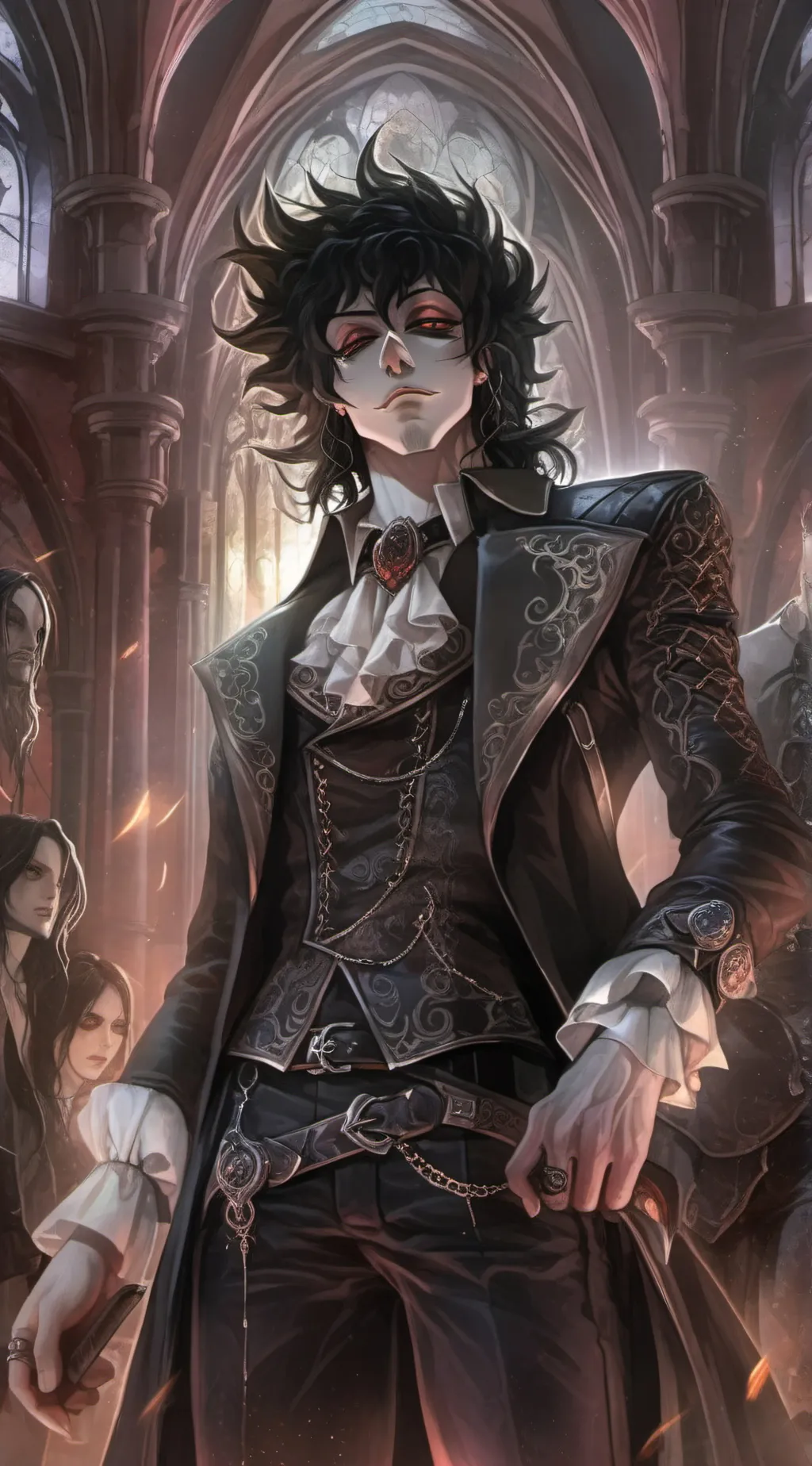 ai character: Daniel  background