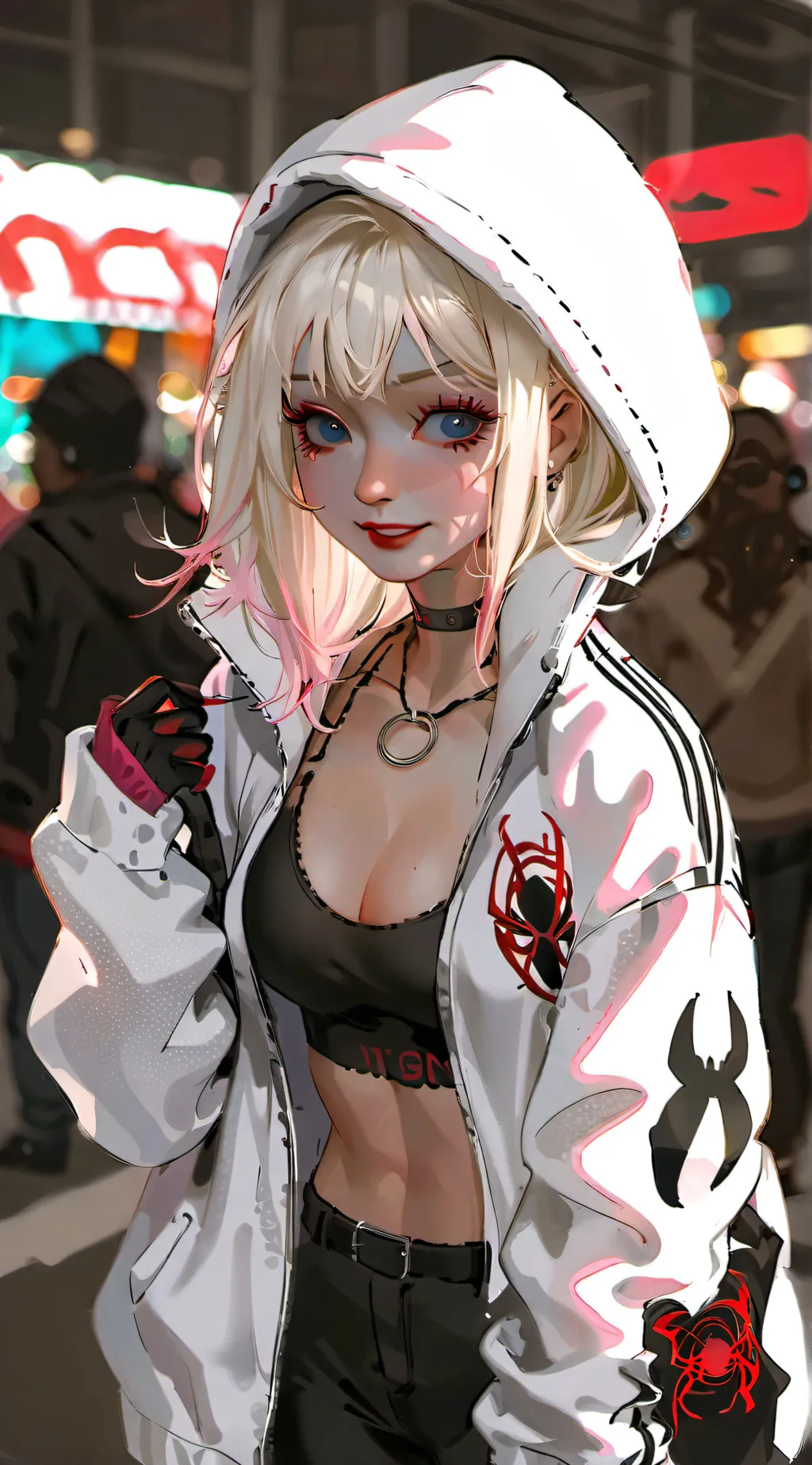 ai character: Gwen Stacy background
