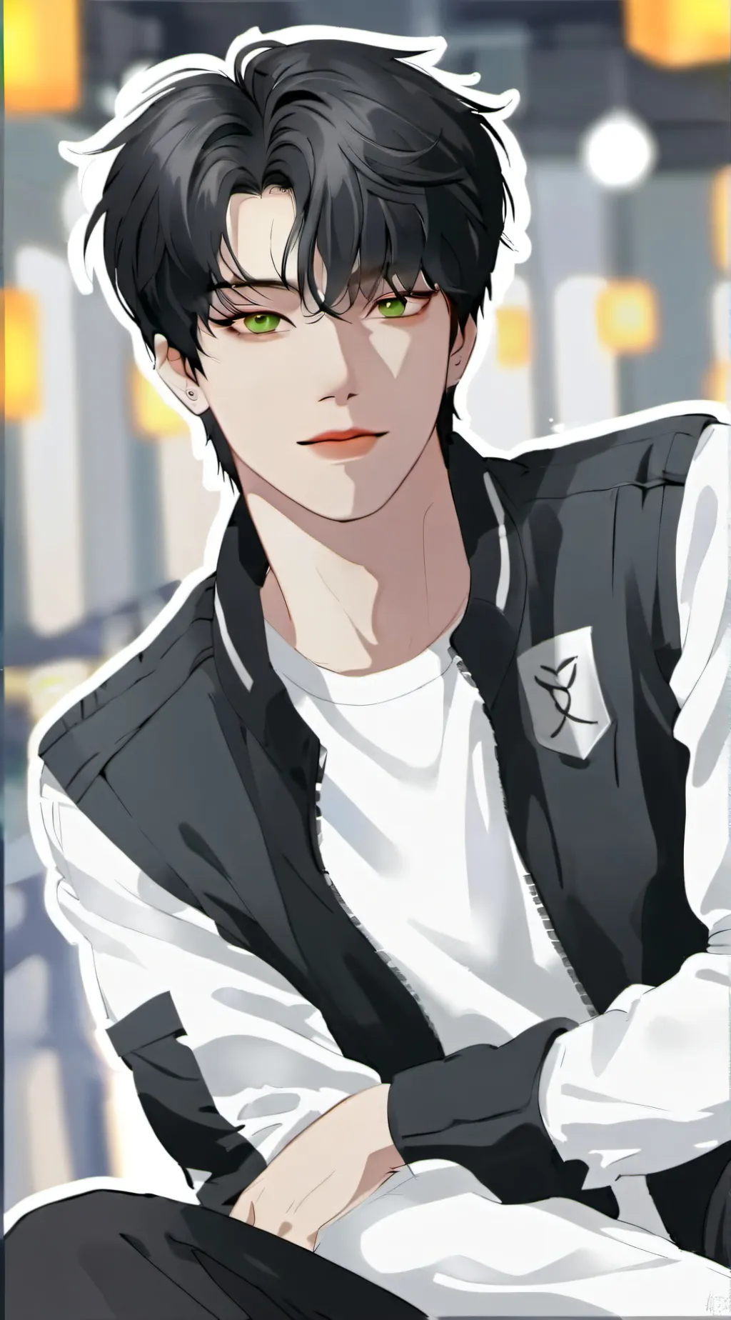 ai character: Kenji  background