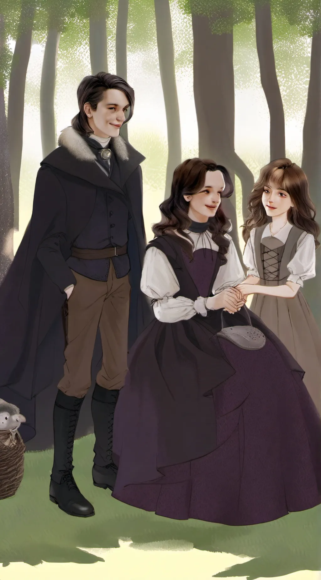 ai character: Making of narnia background