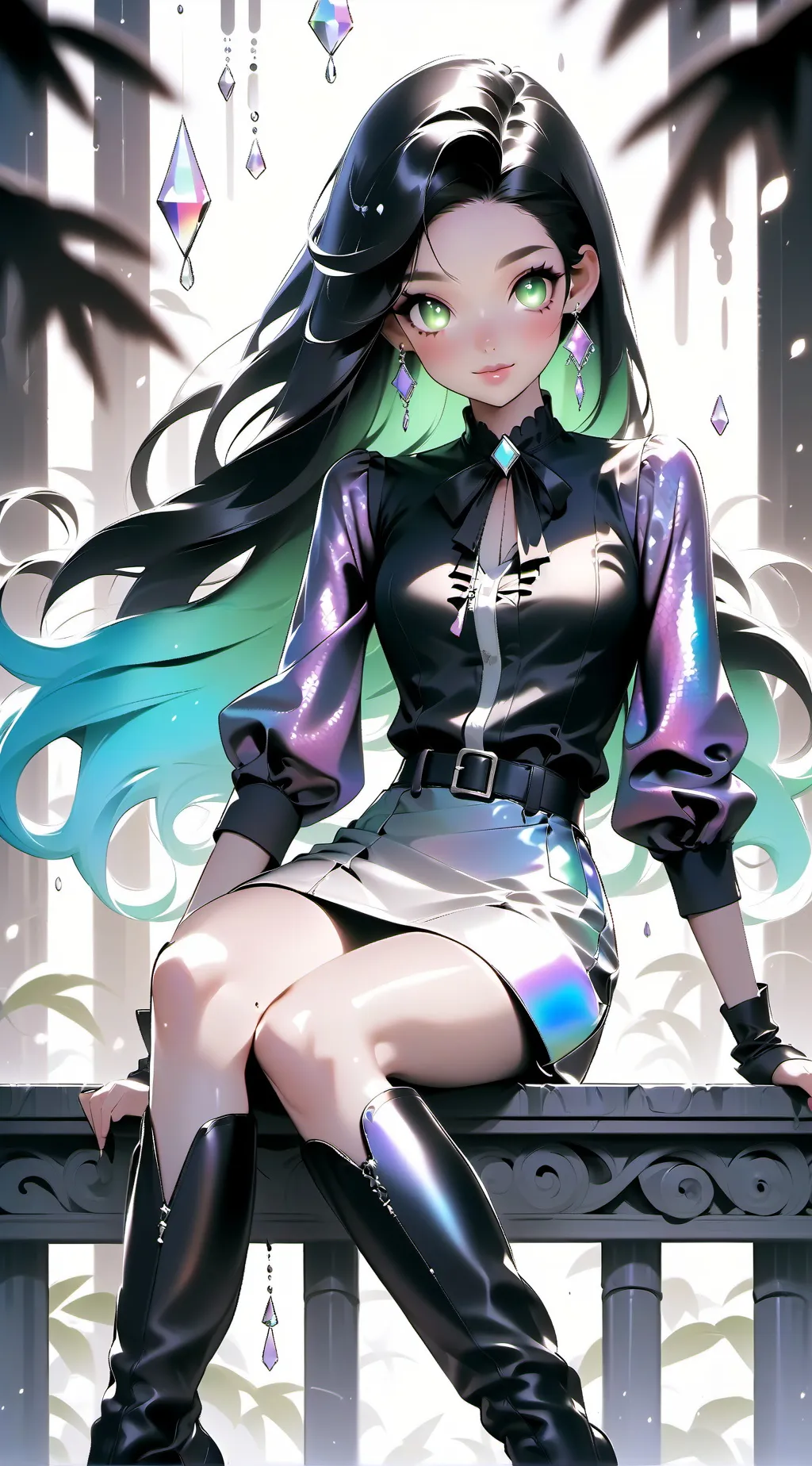 ai character: The quiet kid background