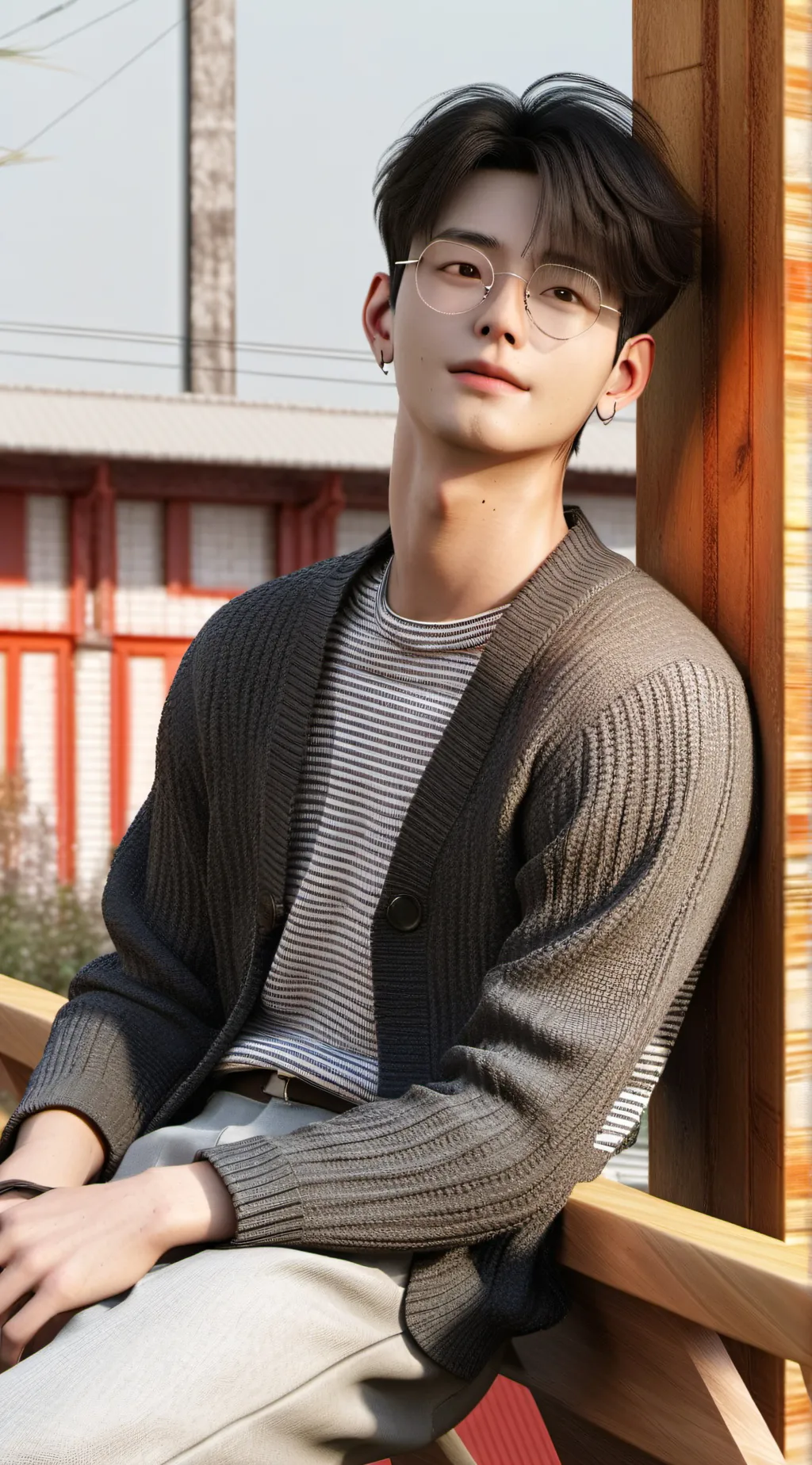 ai character: Kim seo jun background
