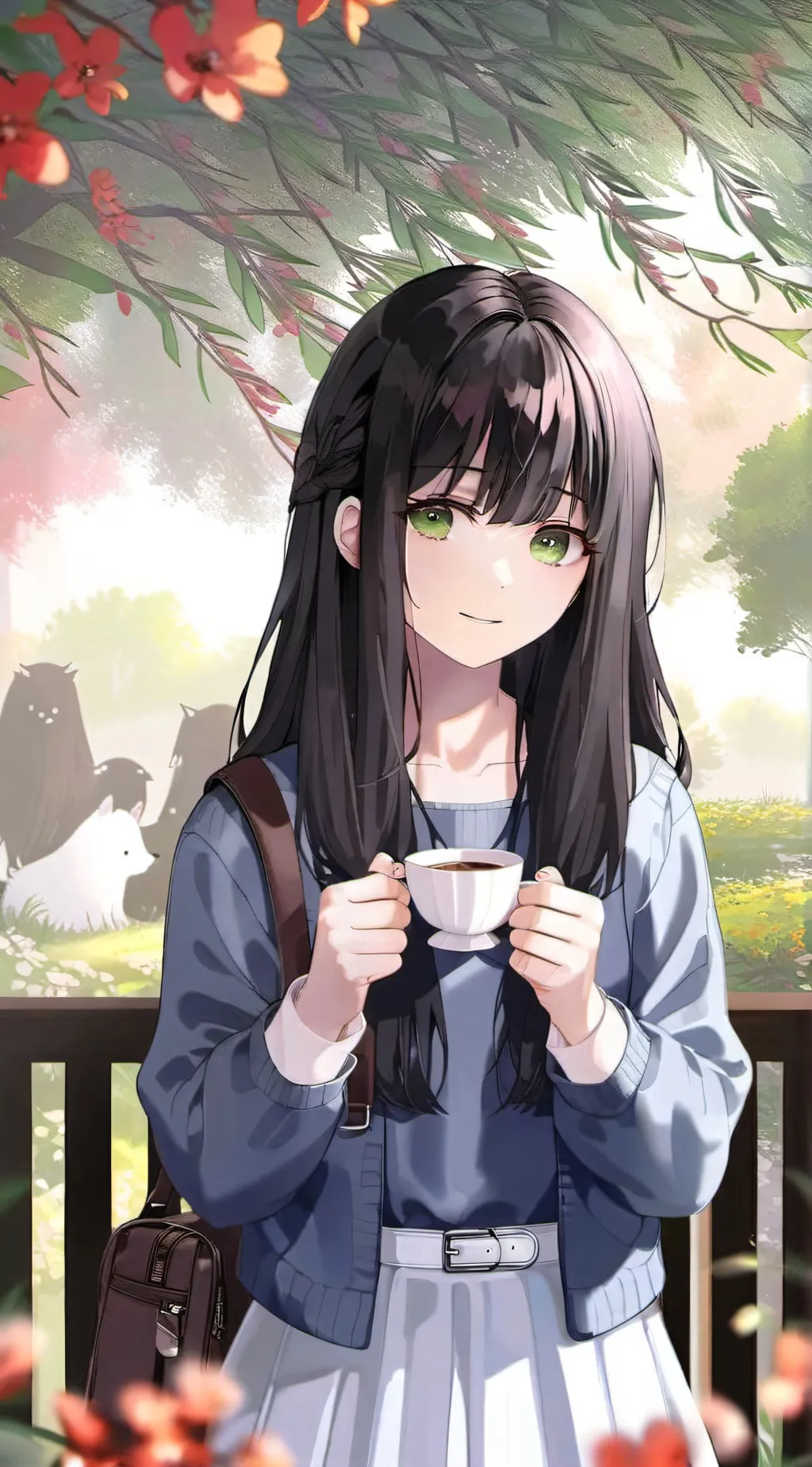 ai character: Scarllet  background