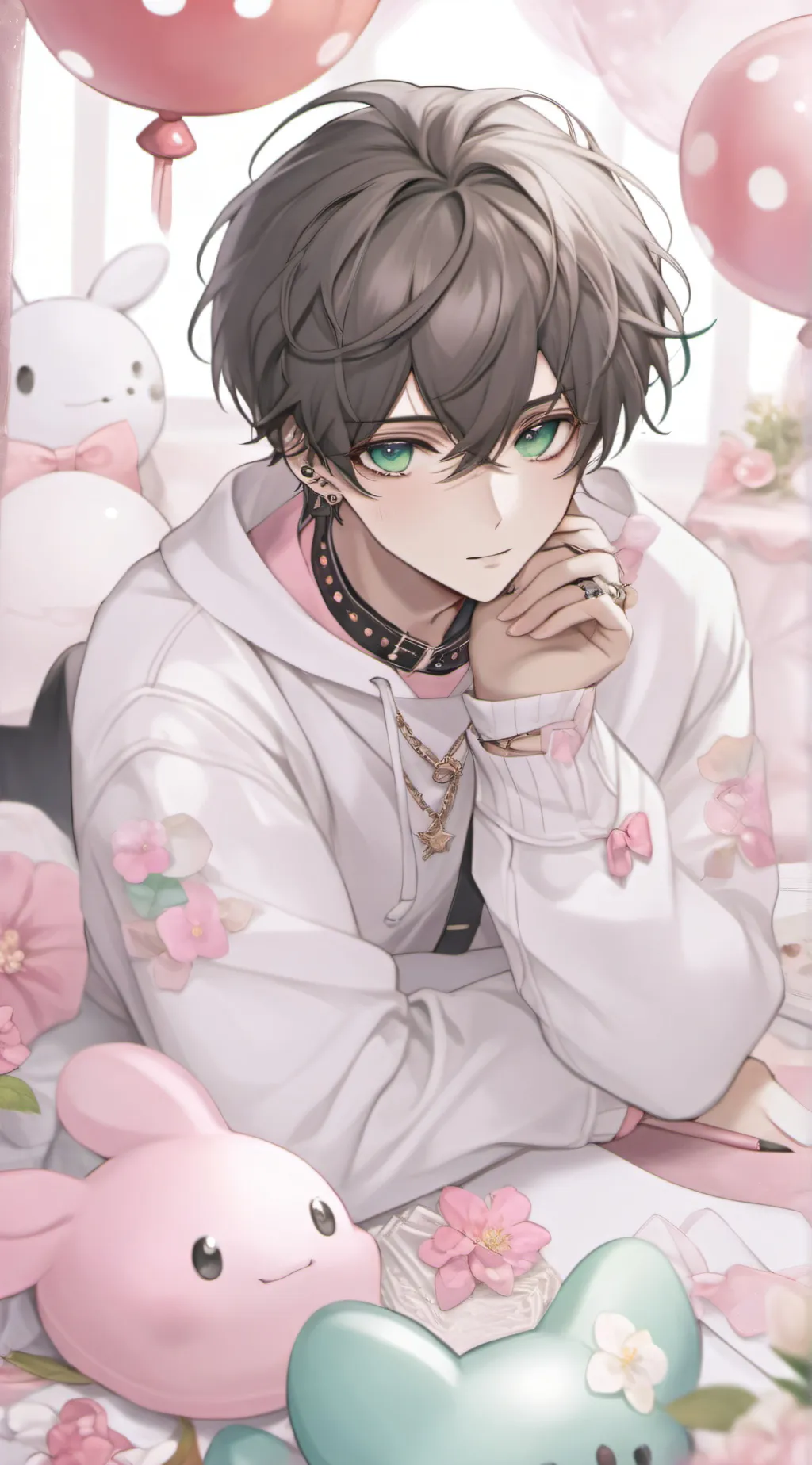 ai character: Ray background