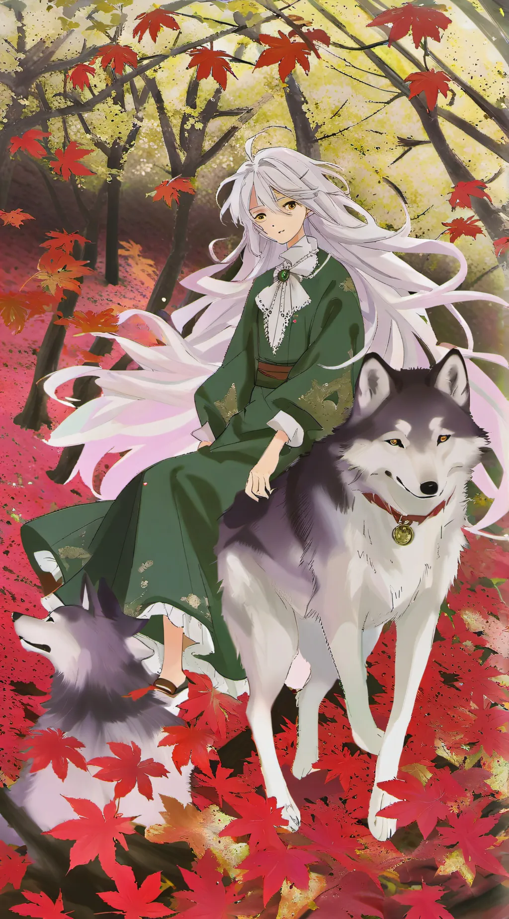 ai character: luna background