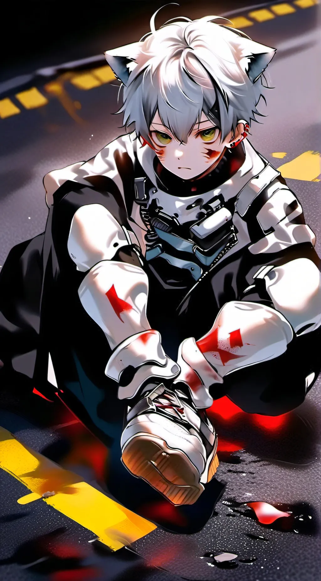 ai character: Leo background