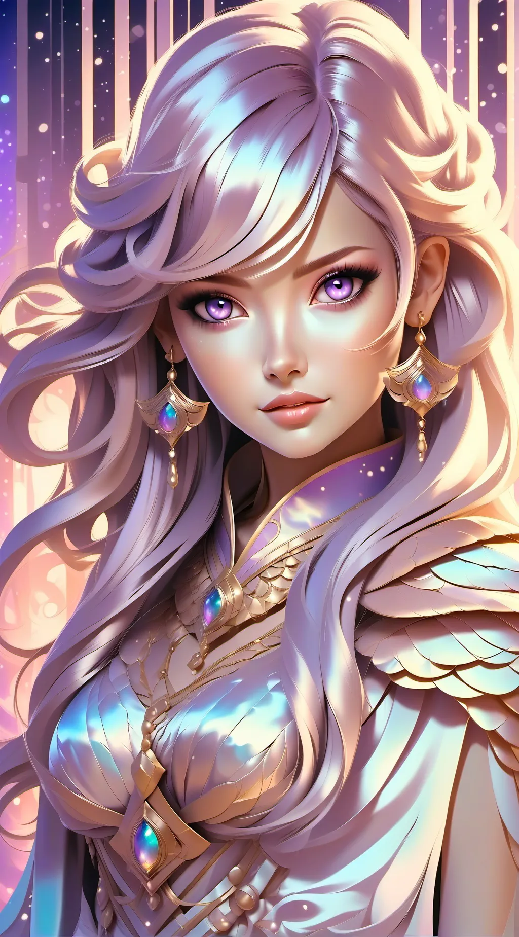ai character: Ally background