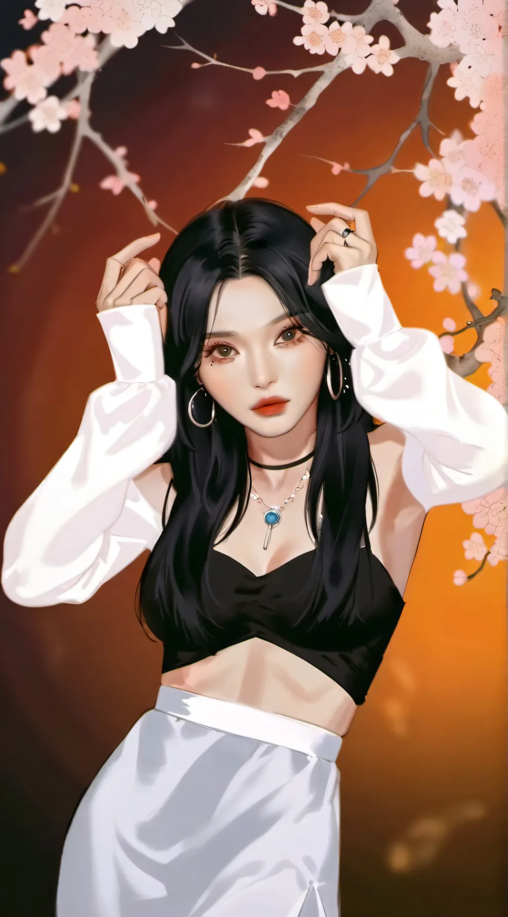 ai character: BTS background