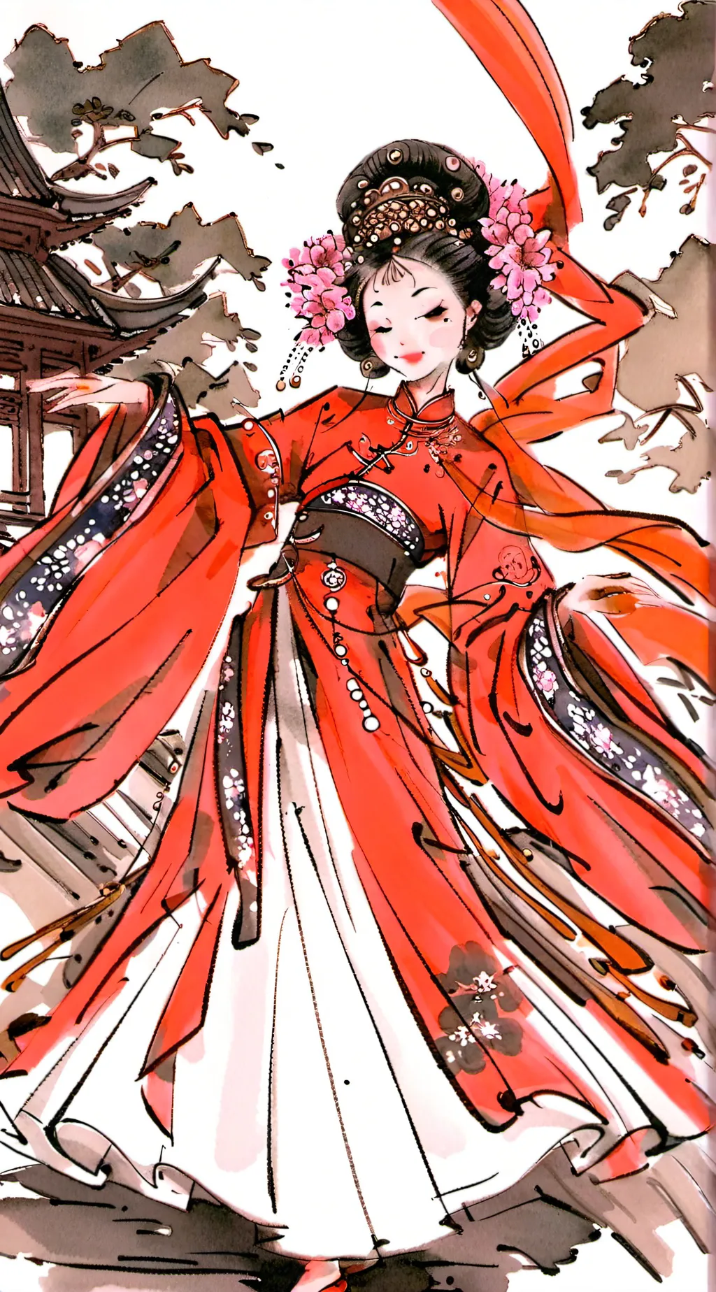 ai character: kinu-chan background